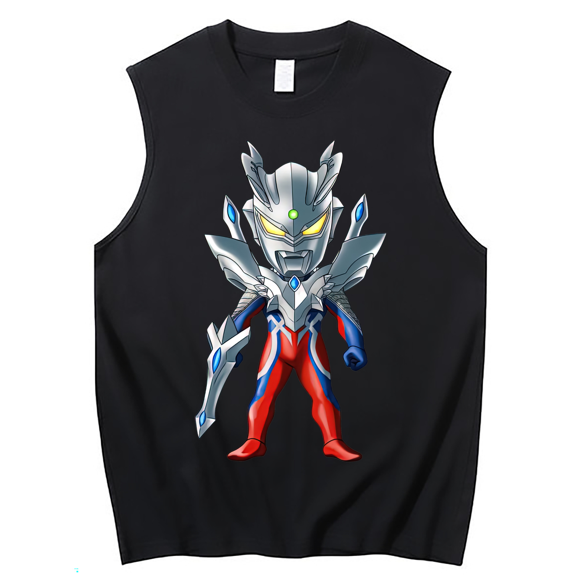 （画像用） ウルトラマン Ultraman コットン100％タンクトップ（フロントプリント）