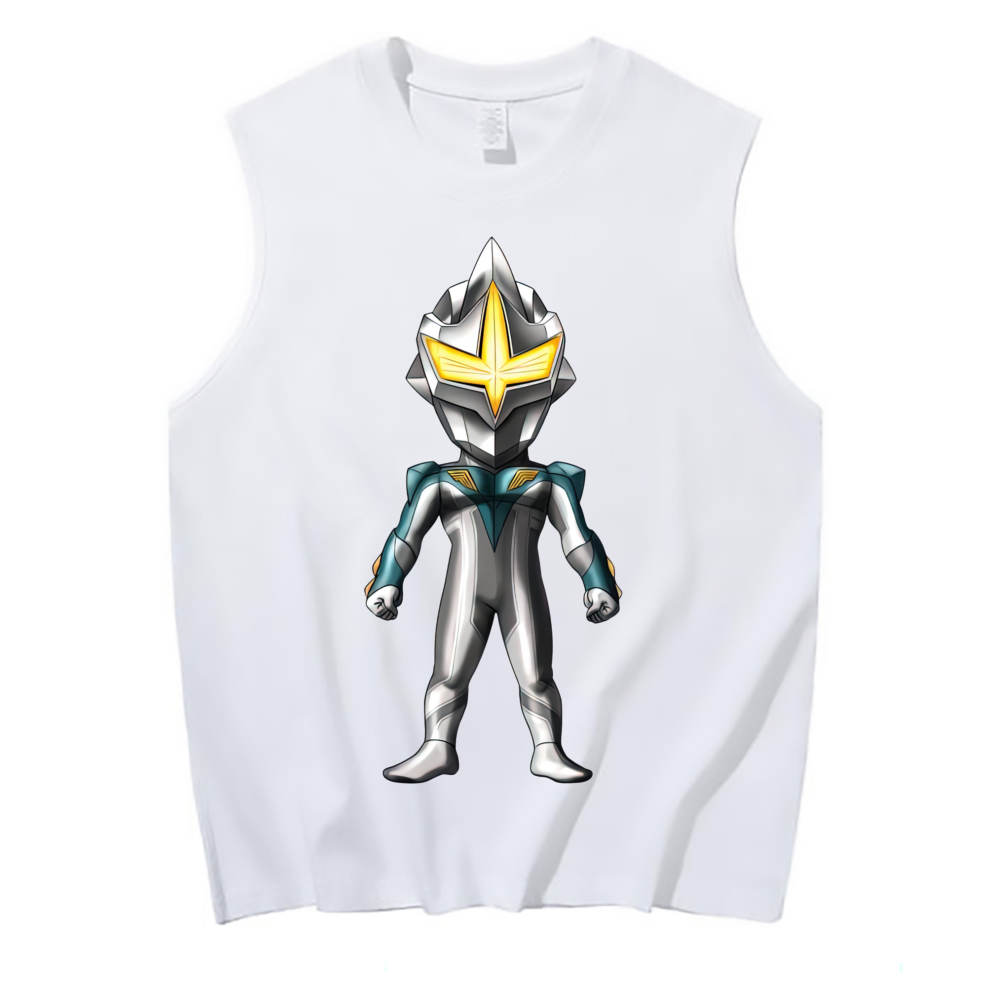 （画像用） ウルトラマン Ultraman コットン100％タンクトップ（フロントプリント）