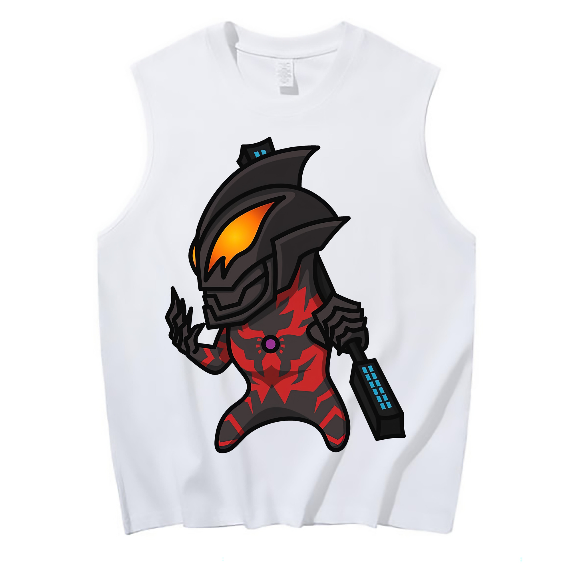 （画像用） ウルトラマン Ultraman コットン100％タンクトップ（フロントプリント）