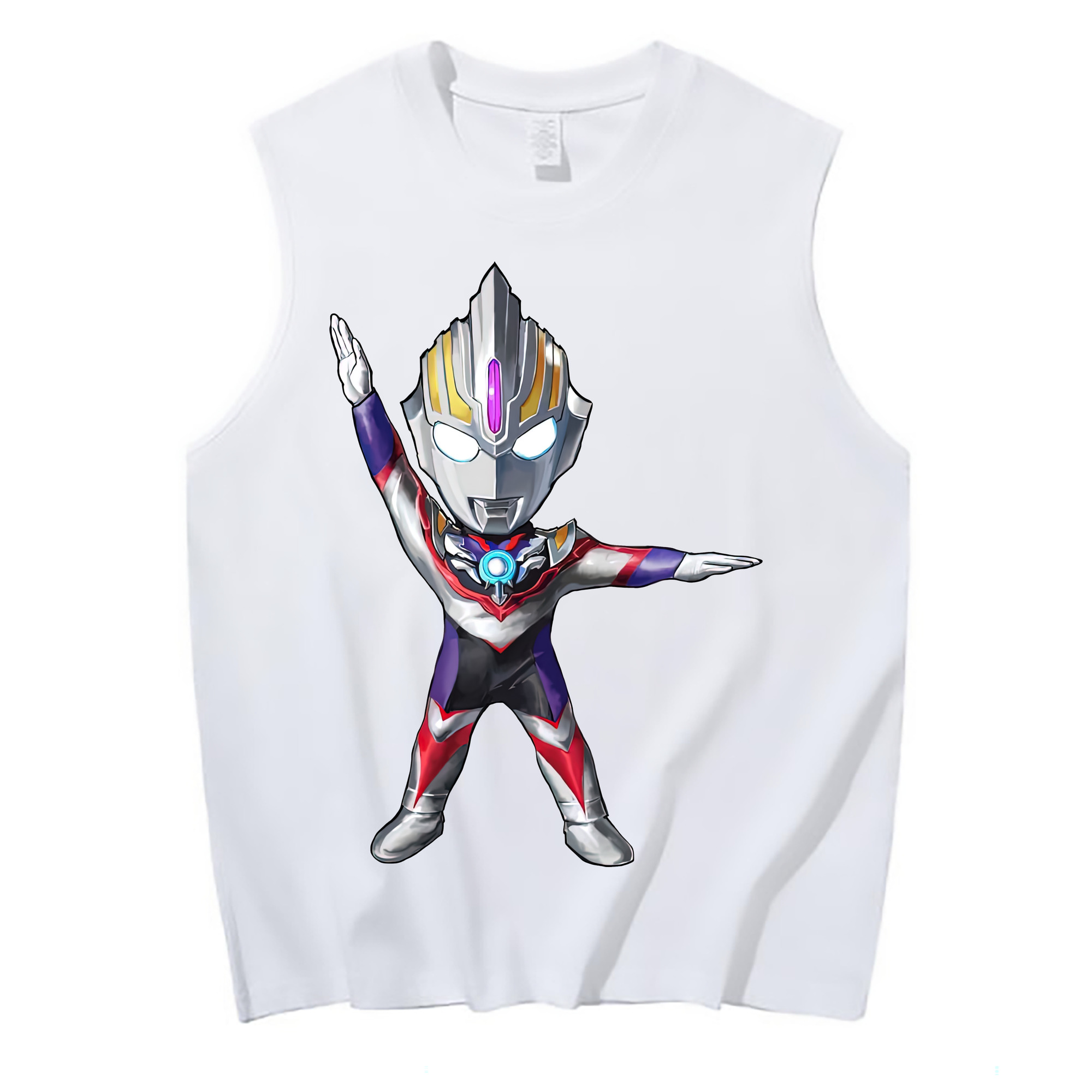 （画像用） ウルトラマン Ultraman コットン100％タンクトップ（フロントプリント）
