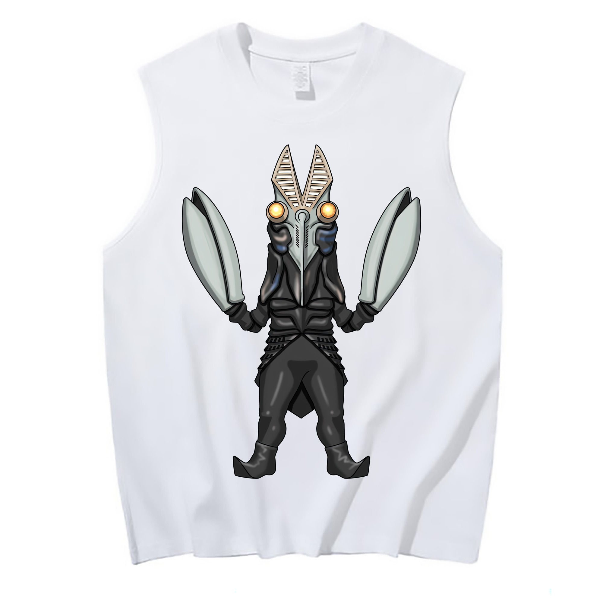 （画像用） ウルトラマン Ultraman コットン100％タンクトップ（フロントプリント）