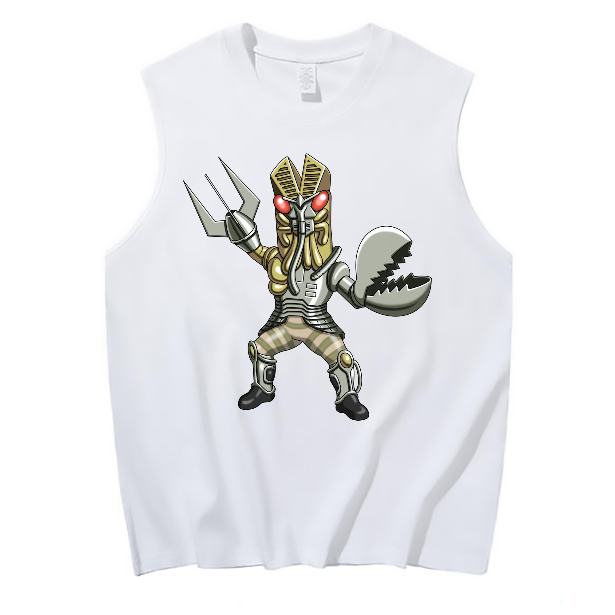 （画像用） ウルトラマン Ultraman コットン100％タンクトップ（フロントプリント）