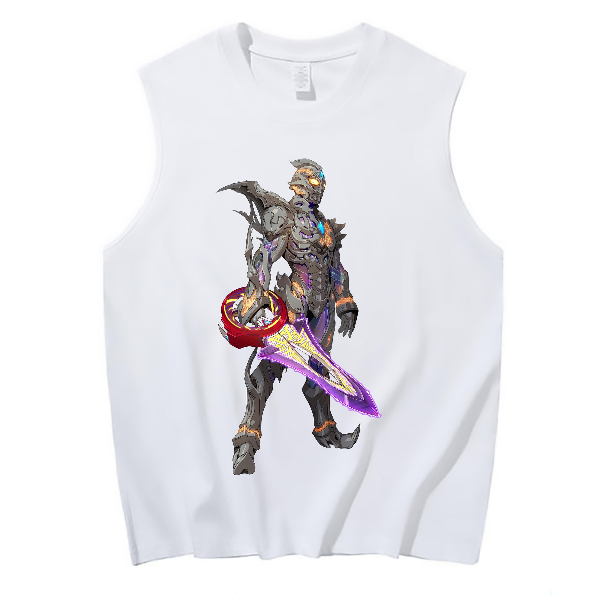 （画像用） ウルトラマン Ultraman コットン100％タンクトップ（フロントプリント）