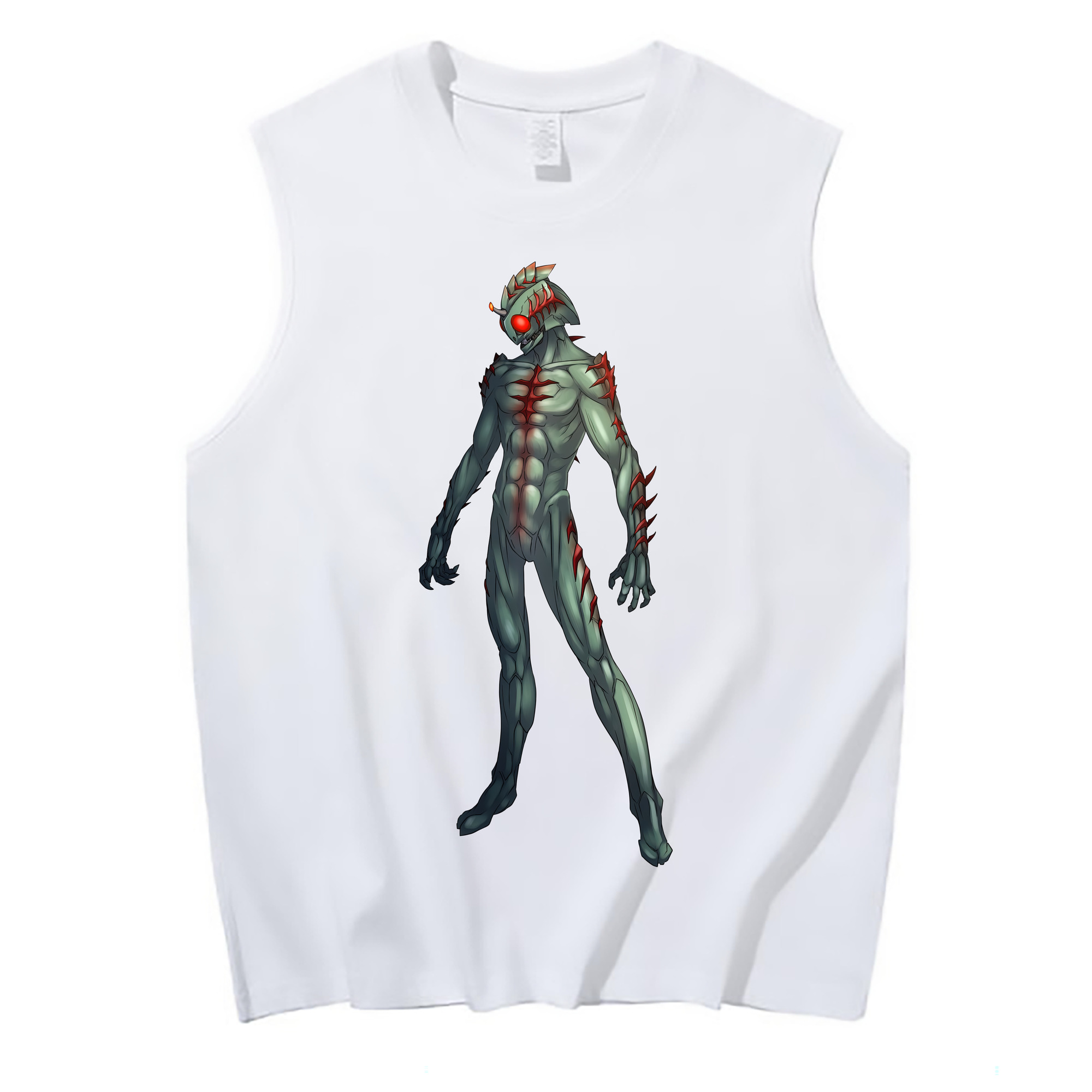 （画像用） ウルトラマン Ultraman コットン100％タンクトップ（フロントプリント）