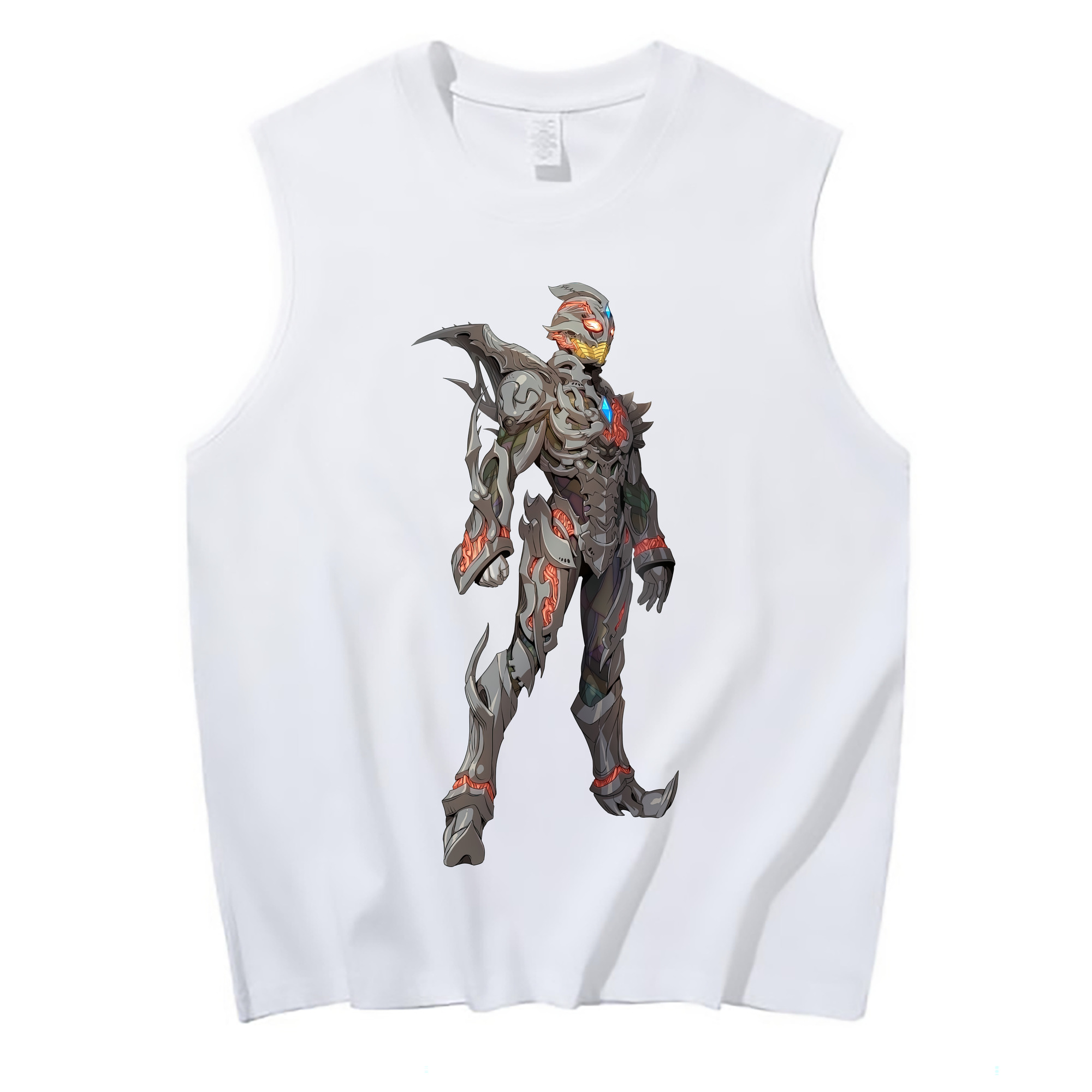 （画像用） ウルトラマン Ultraman コットン100％タンクトップ（フロントプリント）