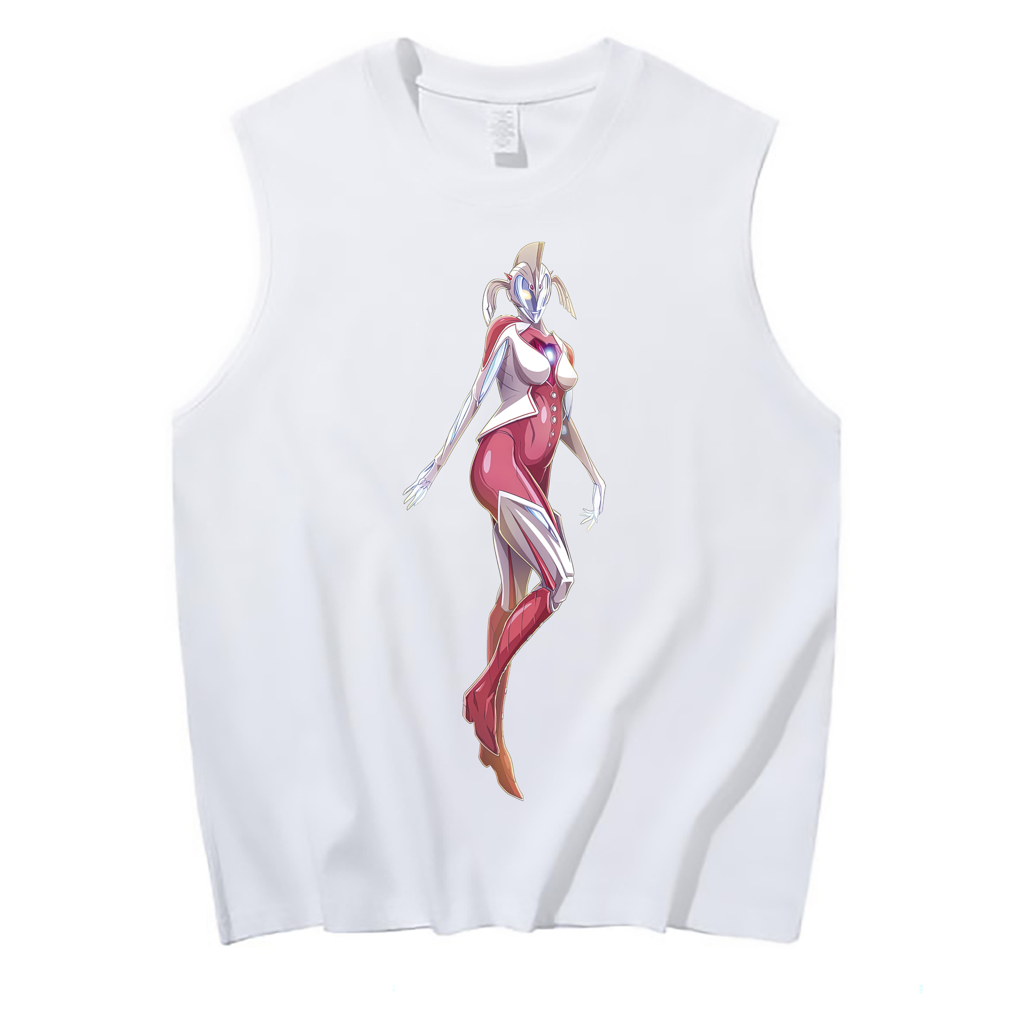 （画像用） ウルトラマン Ultraman コットン100％タンクトップ（フロントプリント）