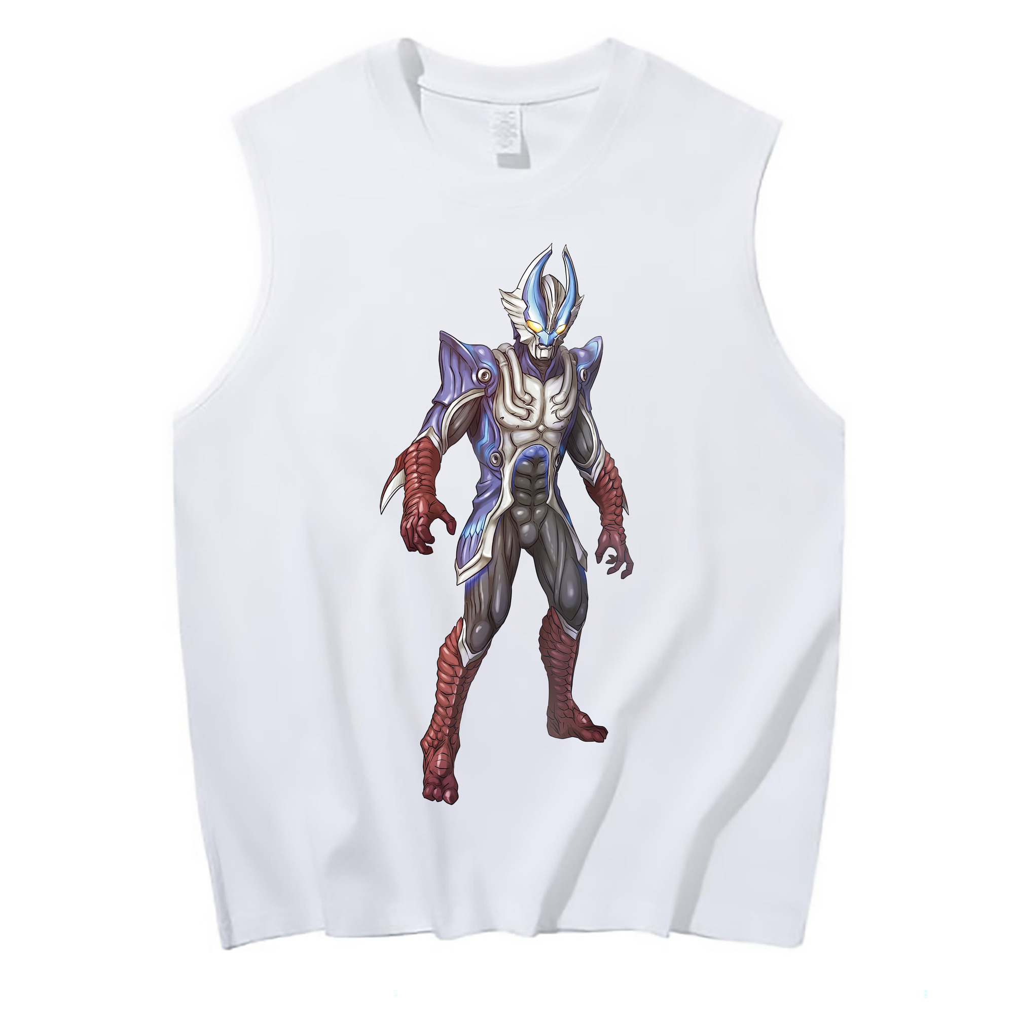 （画像用） ウルトラマン Ultraman コットン100％タンクトップ（フロントプリント）