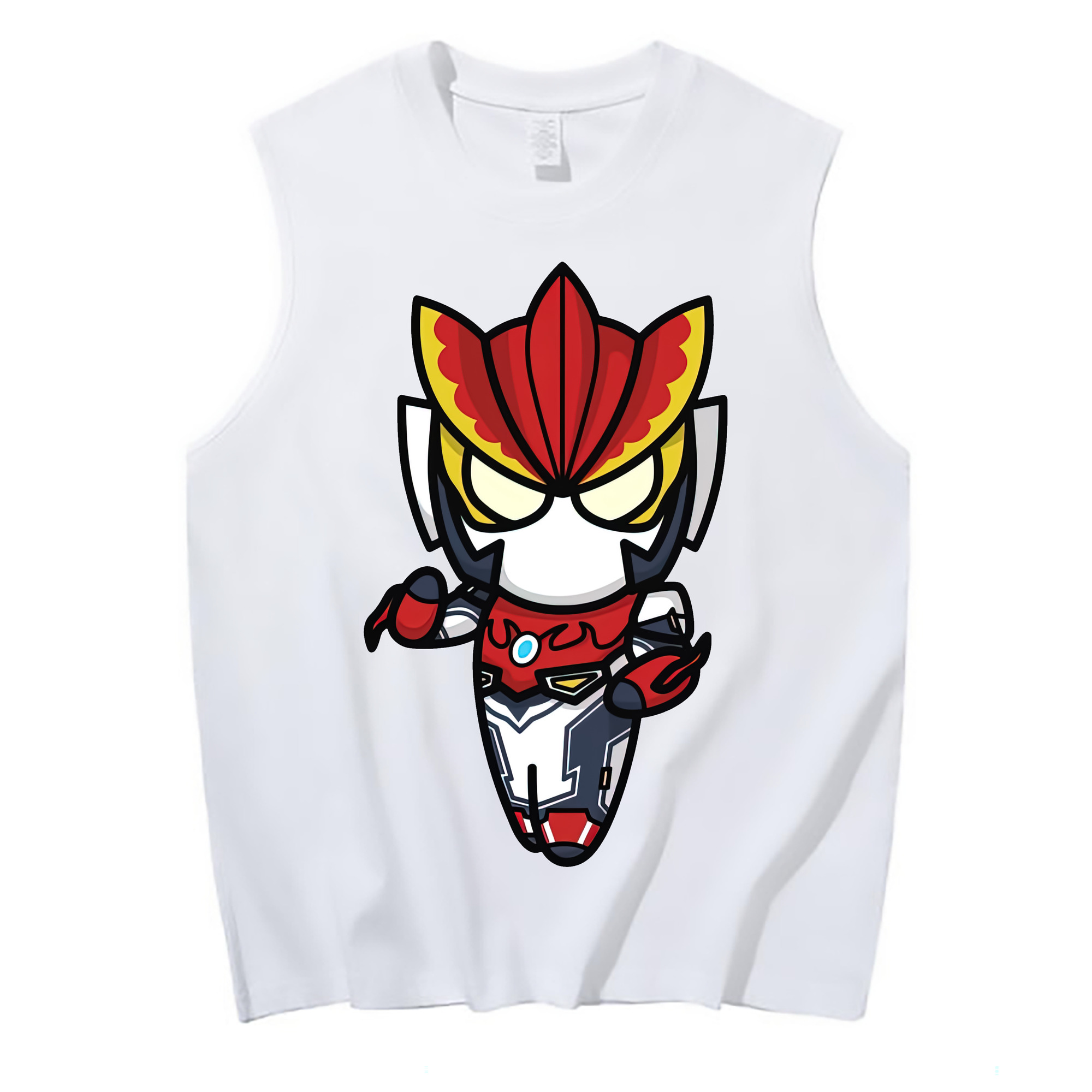 （画像用） ウルトラマン Ultraman コットン100％タンクトップ（フロントプリント）