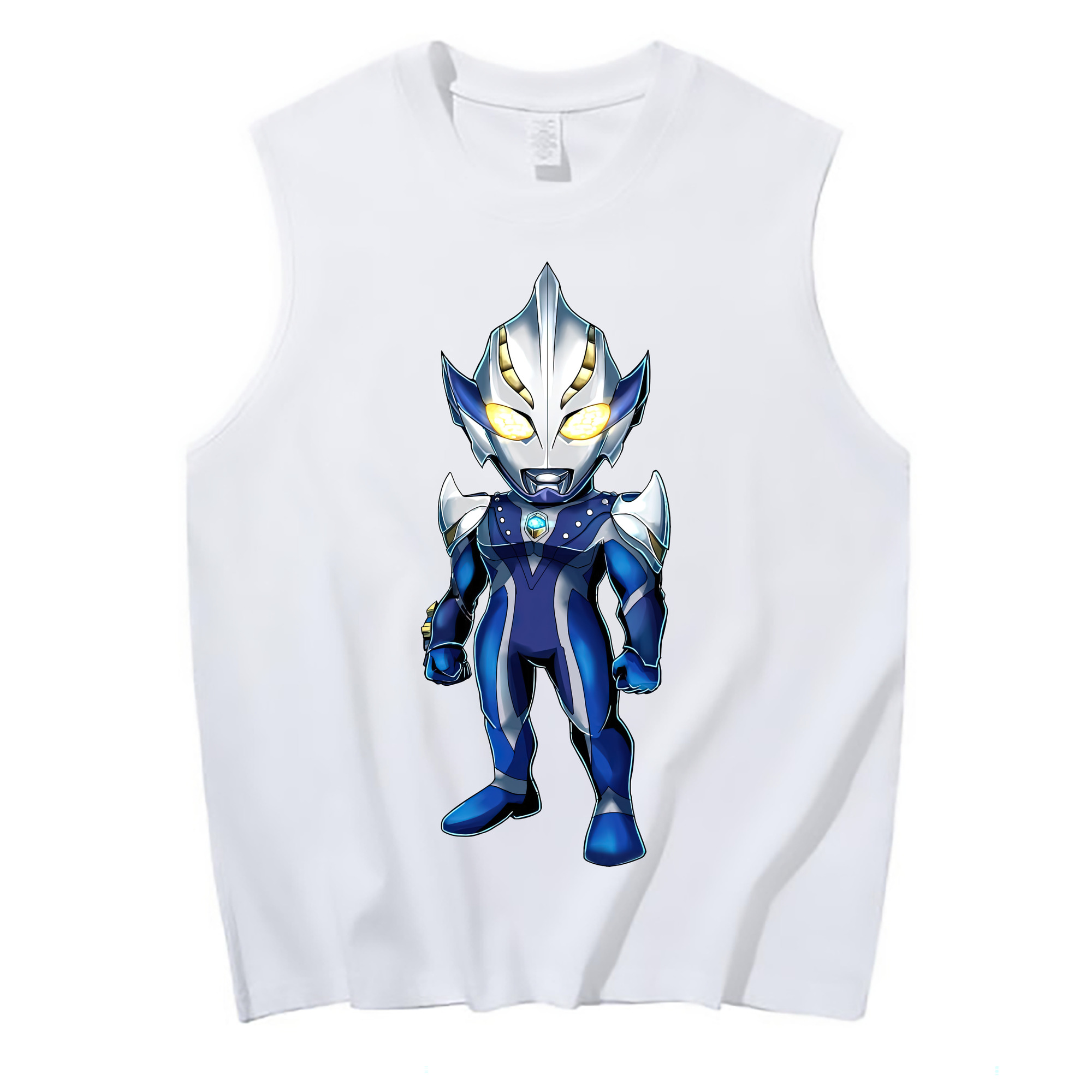 （画像用） ウルトラマン Ultraman コットン100％タンクトップ（フロントプリント）