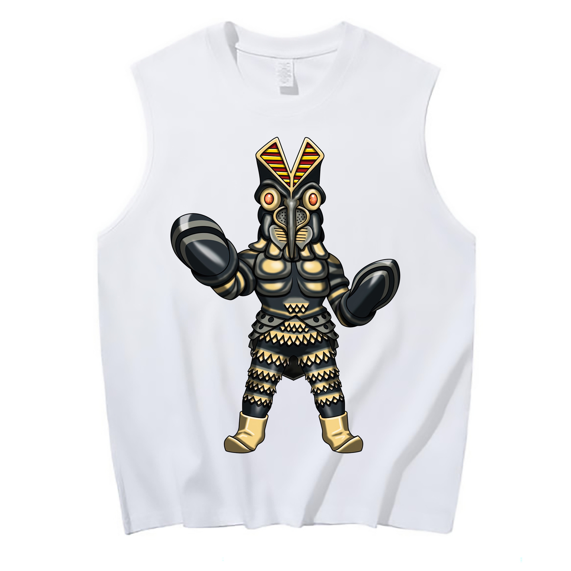 （画像用） ウルトラマン Ultraman コットン100％タンクトップ（フロントプリント）