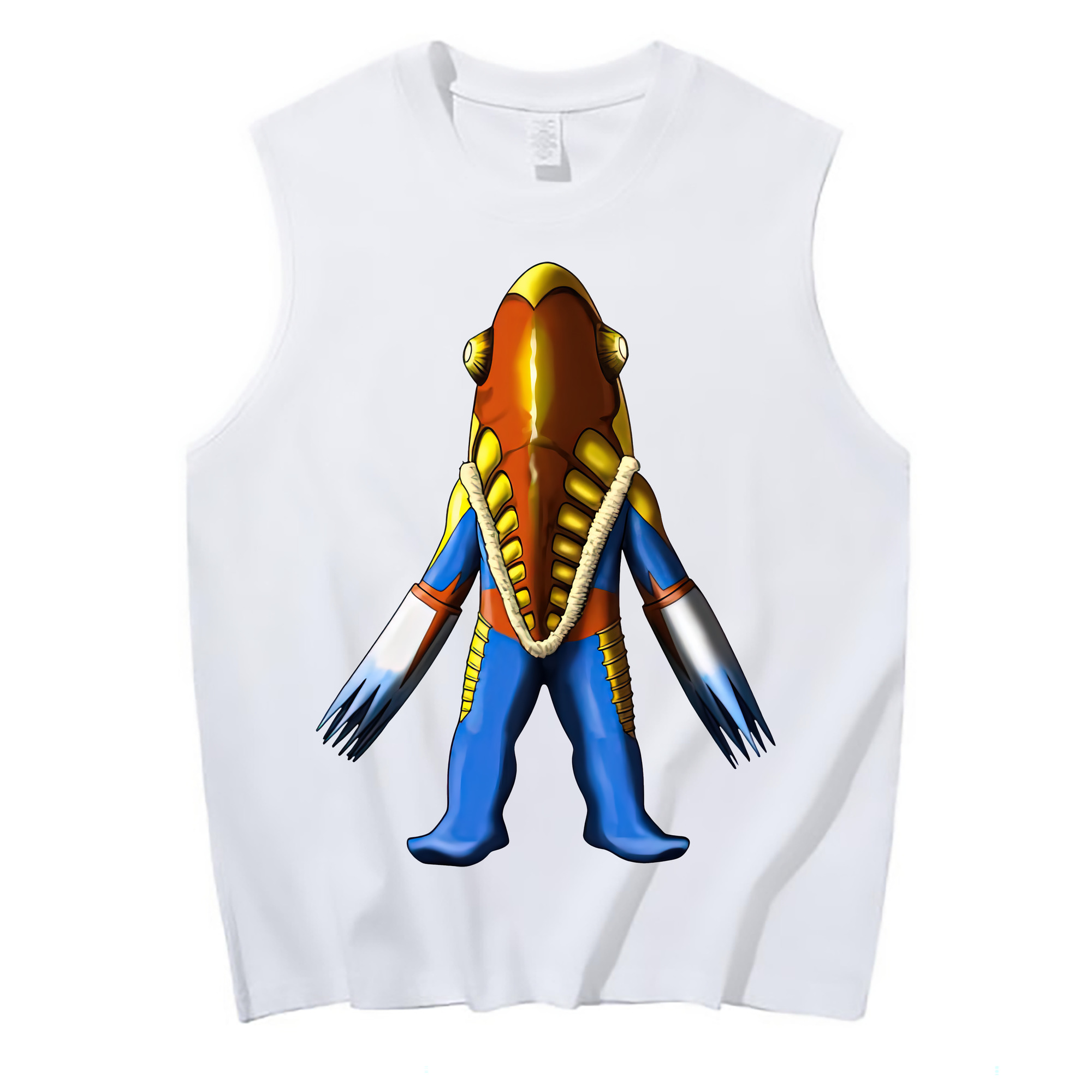 （画像用） ウルトラマン Ultraman コットン100％タンクトップ（フロントプリント）