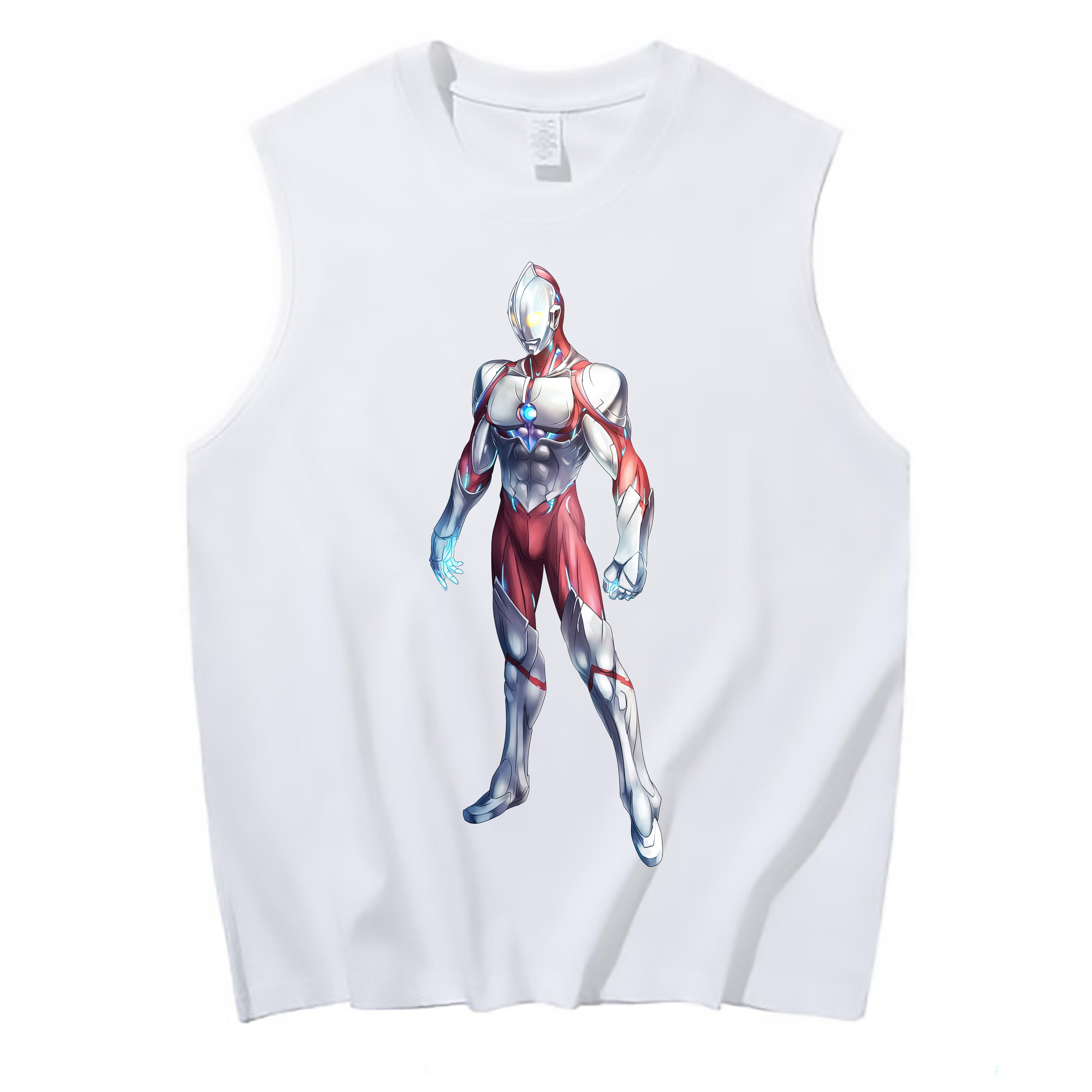 （画像用） ウルトラマン Ultraman コットン100％タンクトップ（フロントプリント）