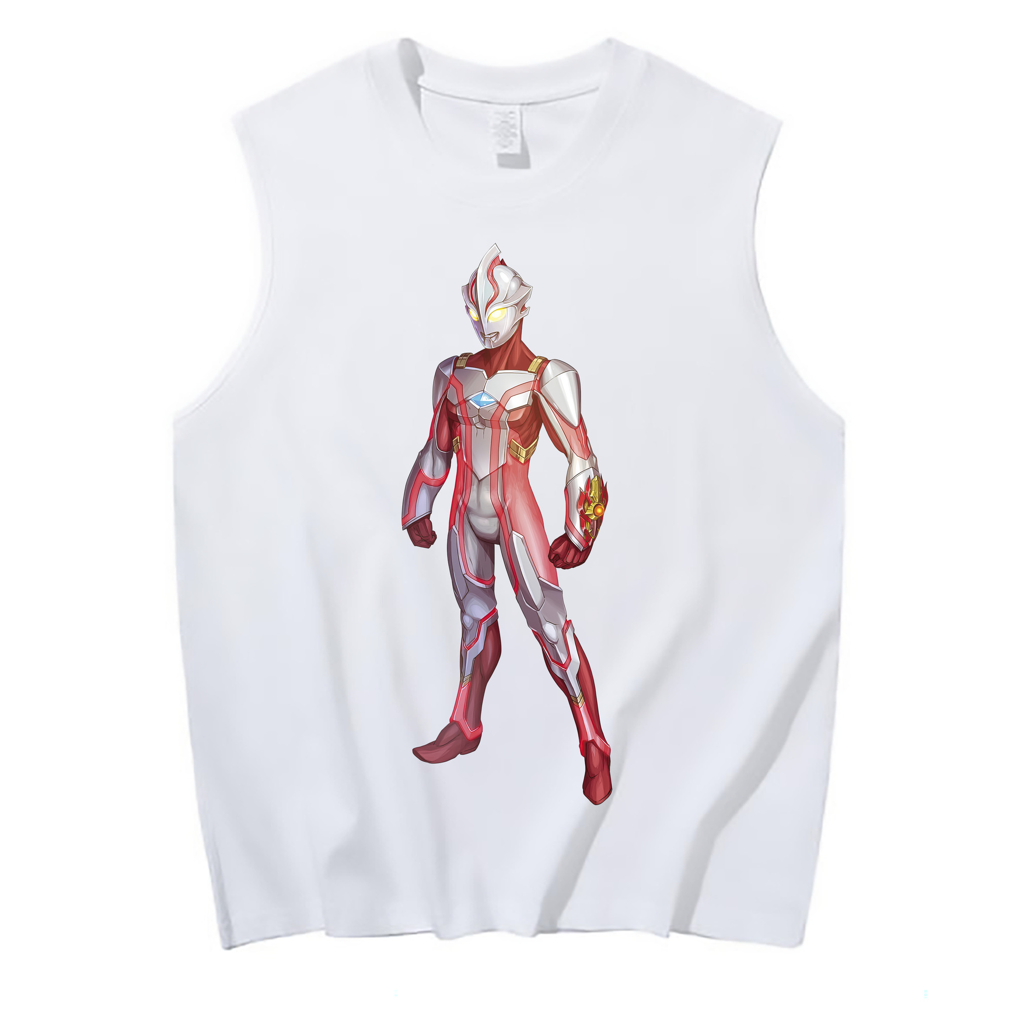 （画像用） ウルトラマン Ultraman コットン100％タンクトップ（フロントプリント）