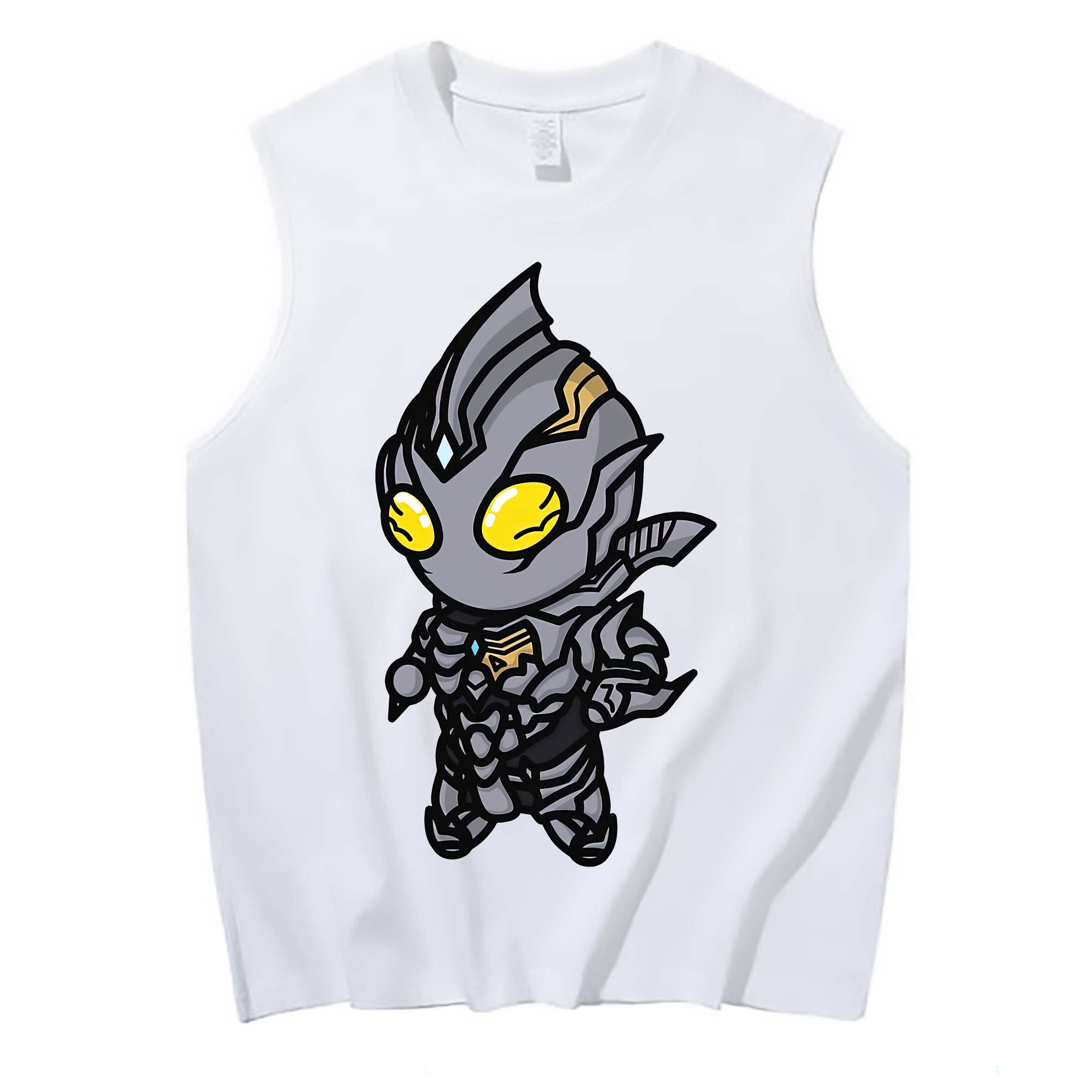 （画像用） ウルトラマン Ultraman コットン100％タンクトップ（フロントプリント）