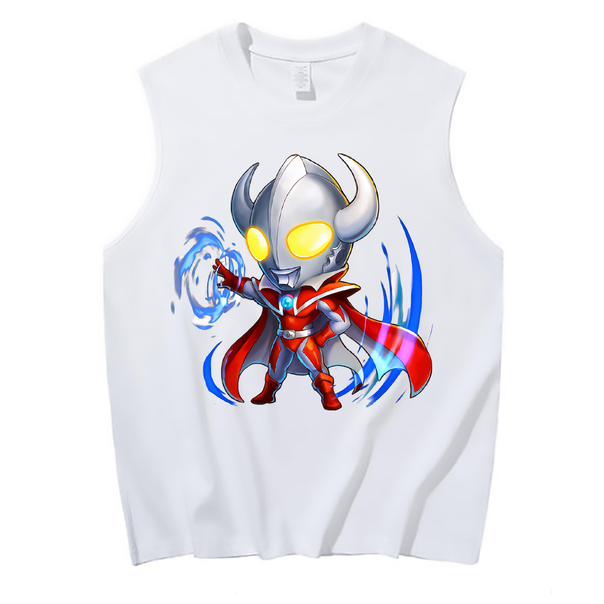 （画像用） ウルトラマン Ultraman コットン100％タンクトップ（フロントプリント）