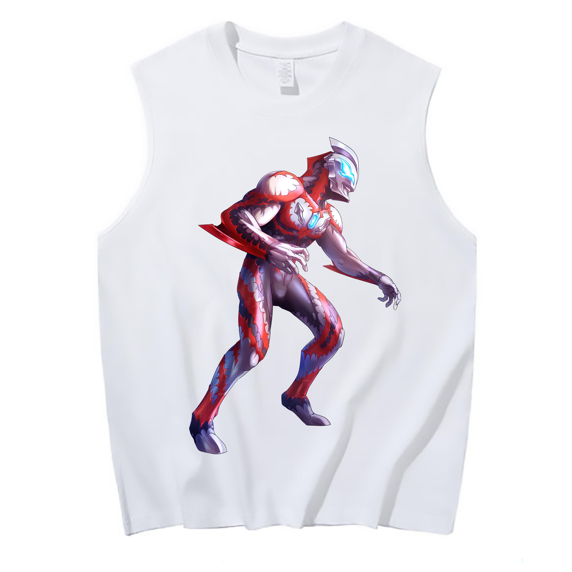 （画像用） ウルトラマン Ultraman コットン100％タンクトップ（フロントプリント）