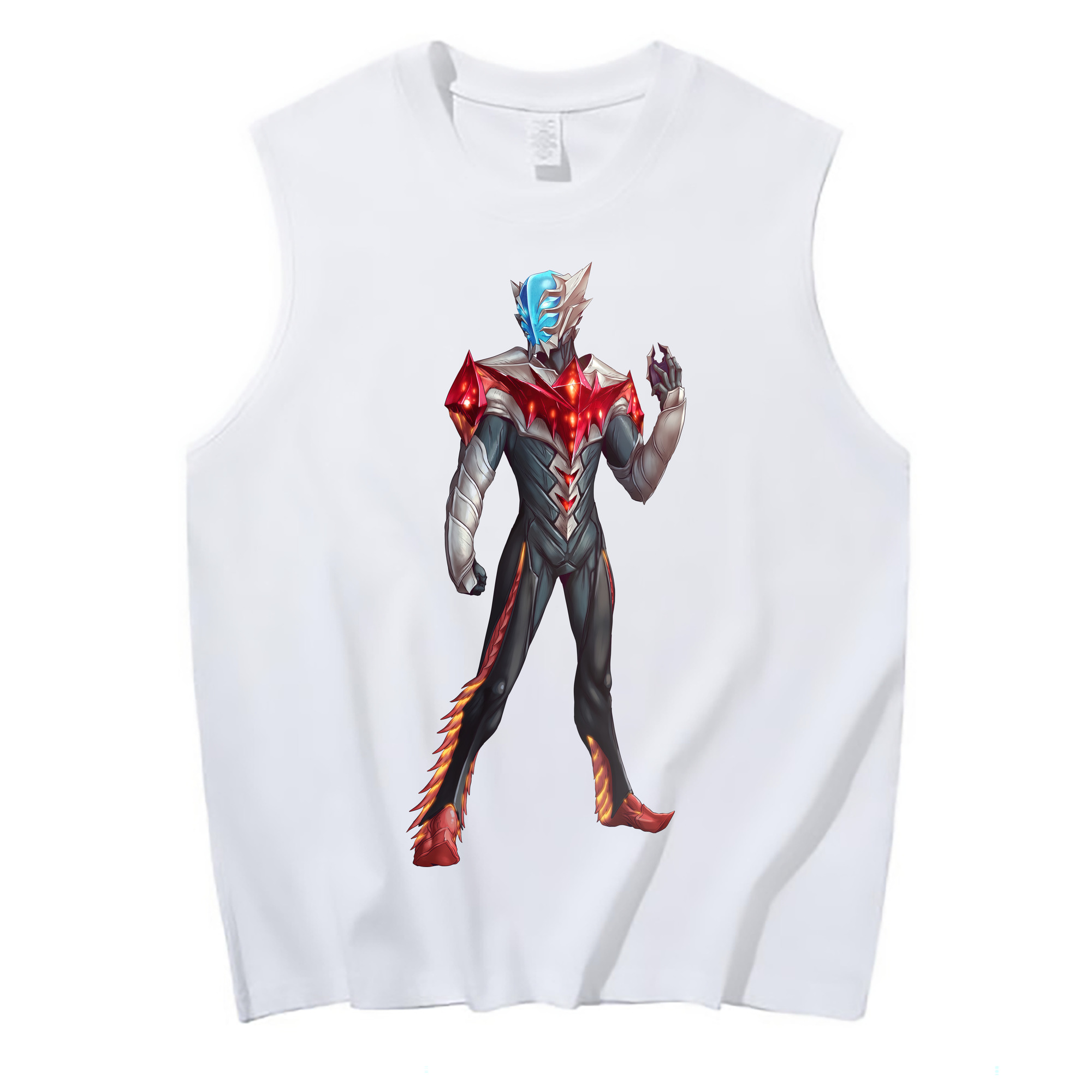 （画像用） ウルトラマン Ultraman コットン100％タンクトップ（フロントプリント）
