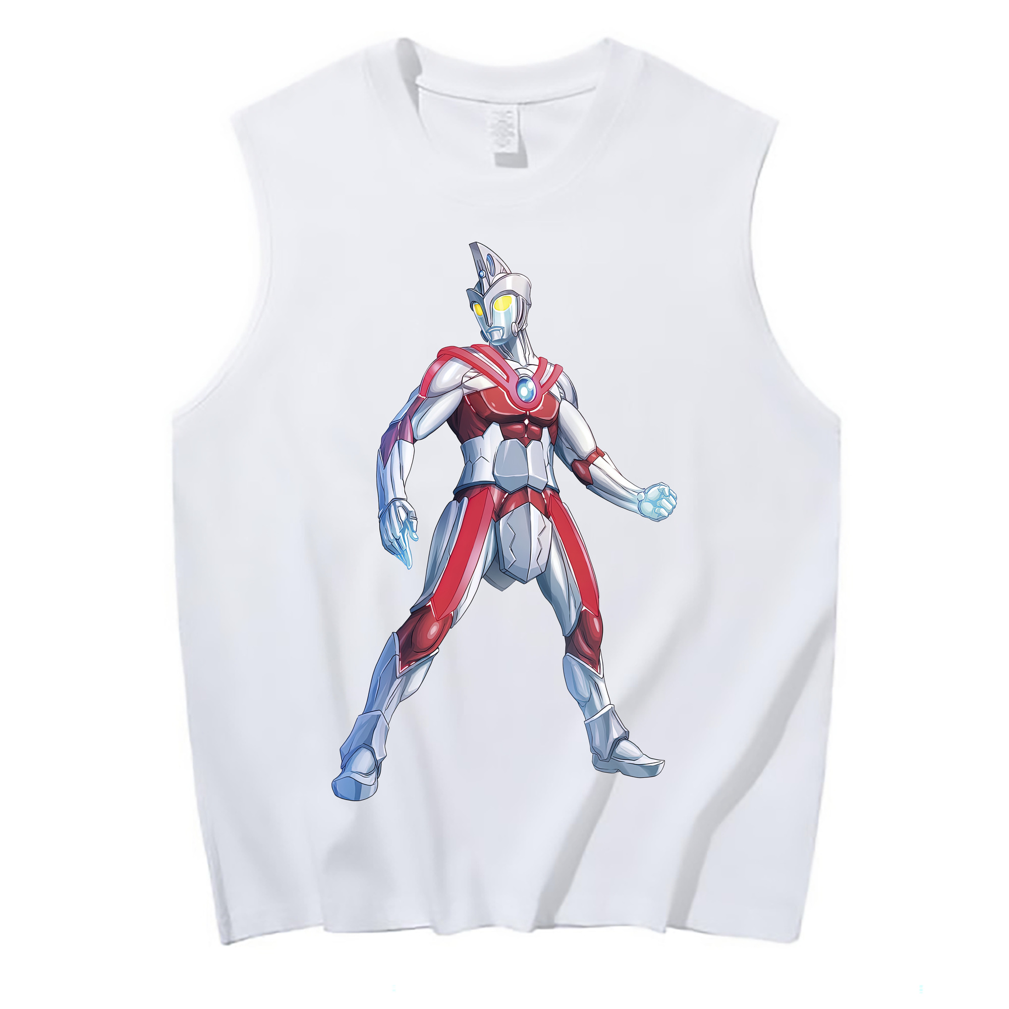 （画像用） ウルトラマン Ultraman コットン100％タンクトップ（フロントプリント）
