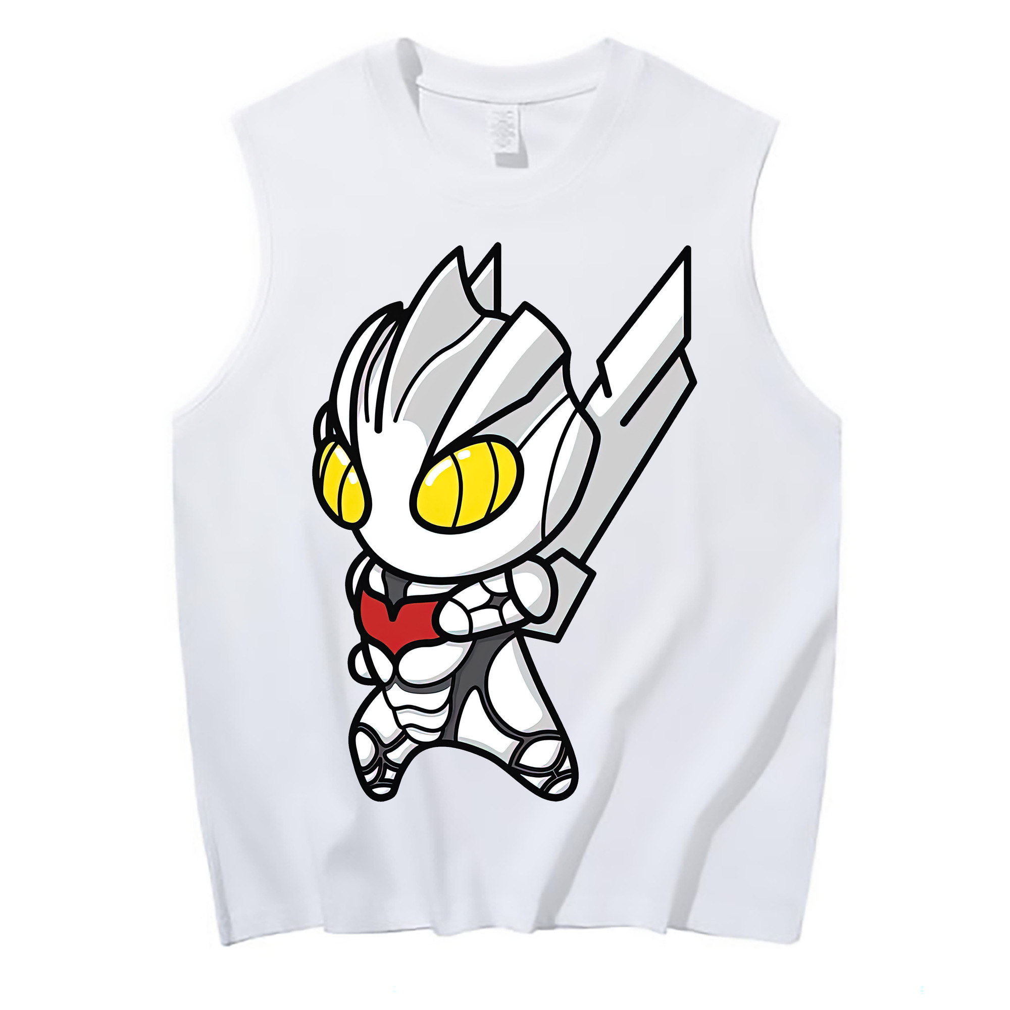 （画像用） ウルトラマン Ultraman コットン100％タンクトップ（フロントプリント）