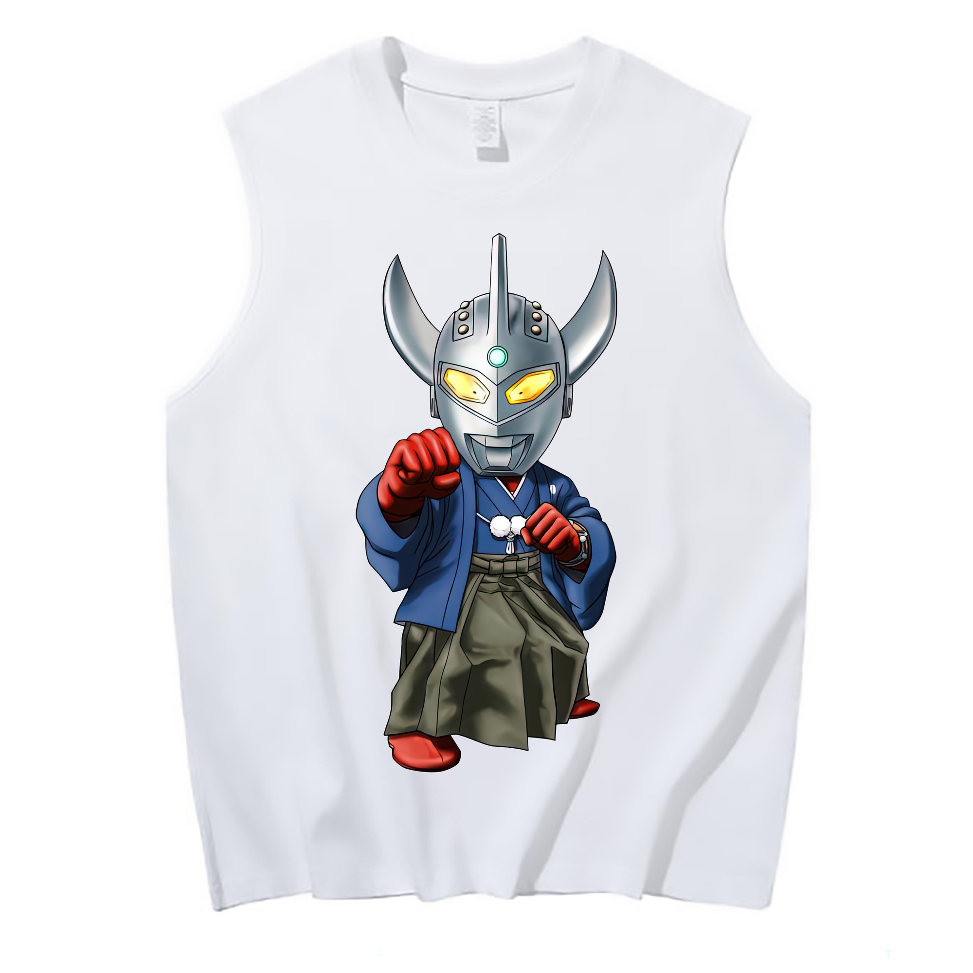 （画像用） ウルトラマン Ultraman コットン100％タンクトップ（フロントプリント）
