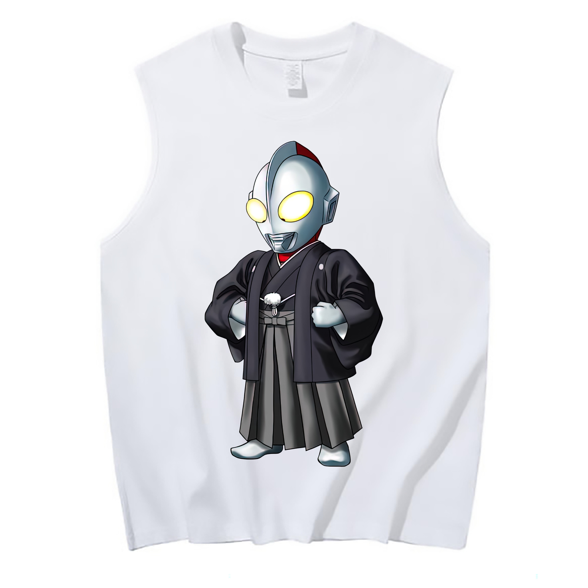 （画像用） ウルトラマン Ultraman コットン100％タンクトップ（フロントプリント）