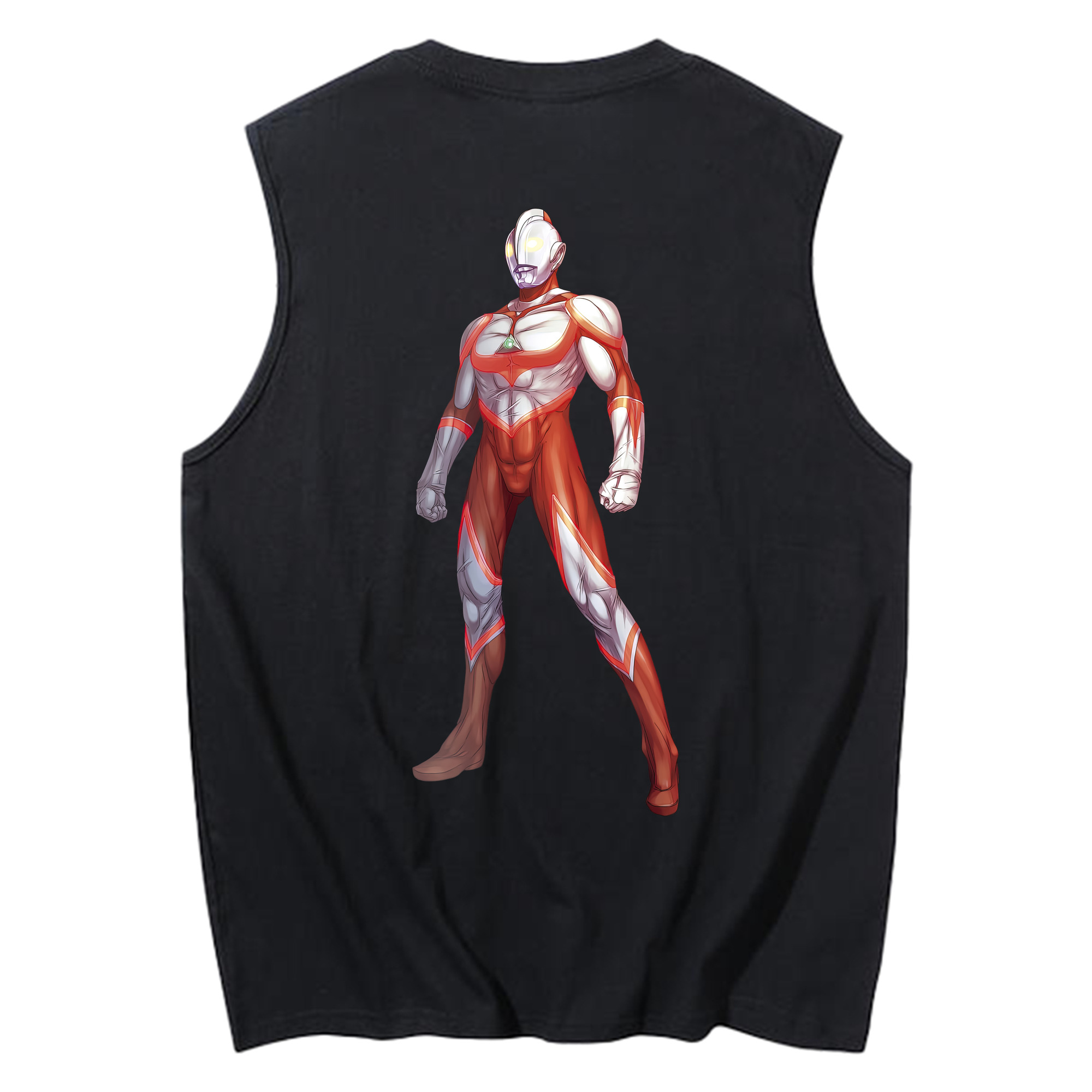 （画像用） ウルトラマン Ultraman コットン100％タンクトップ（背面プリント）