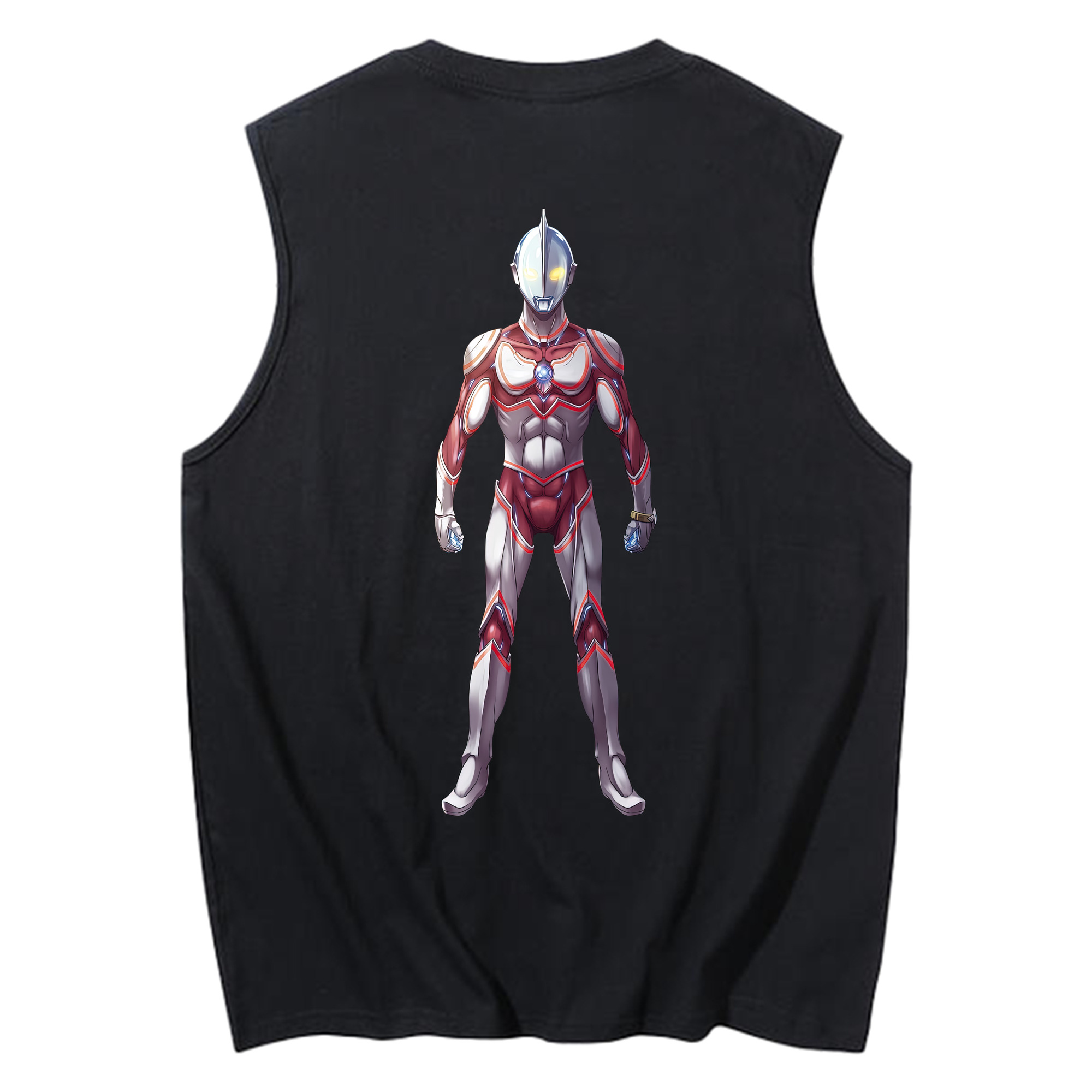 （画像用） ウルトラマン Ultraman コットン100％タンクトップ（背面プリント）