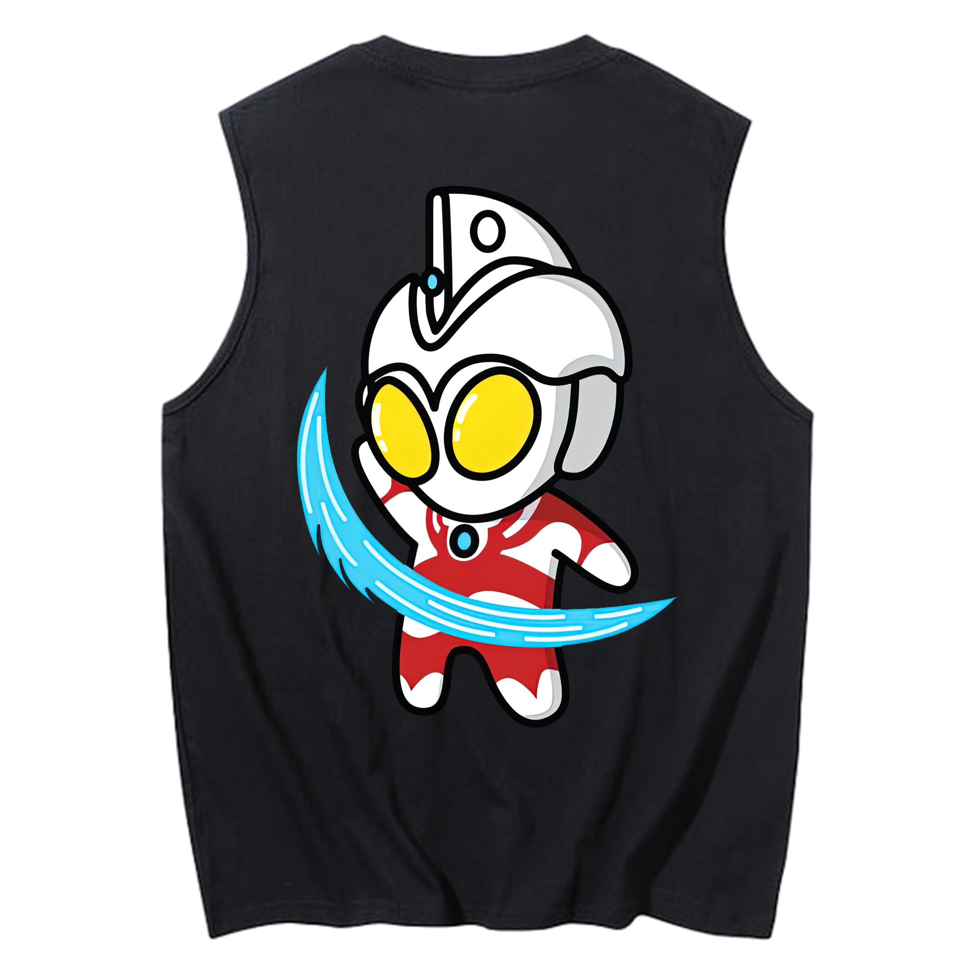（画像用） ウルトラマン Ultraman コットン100％タンクトップ（背面プリント）
