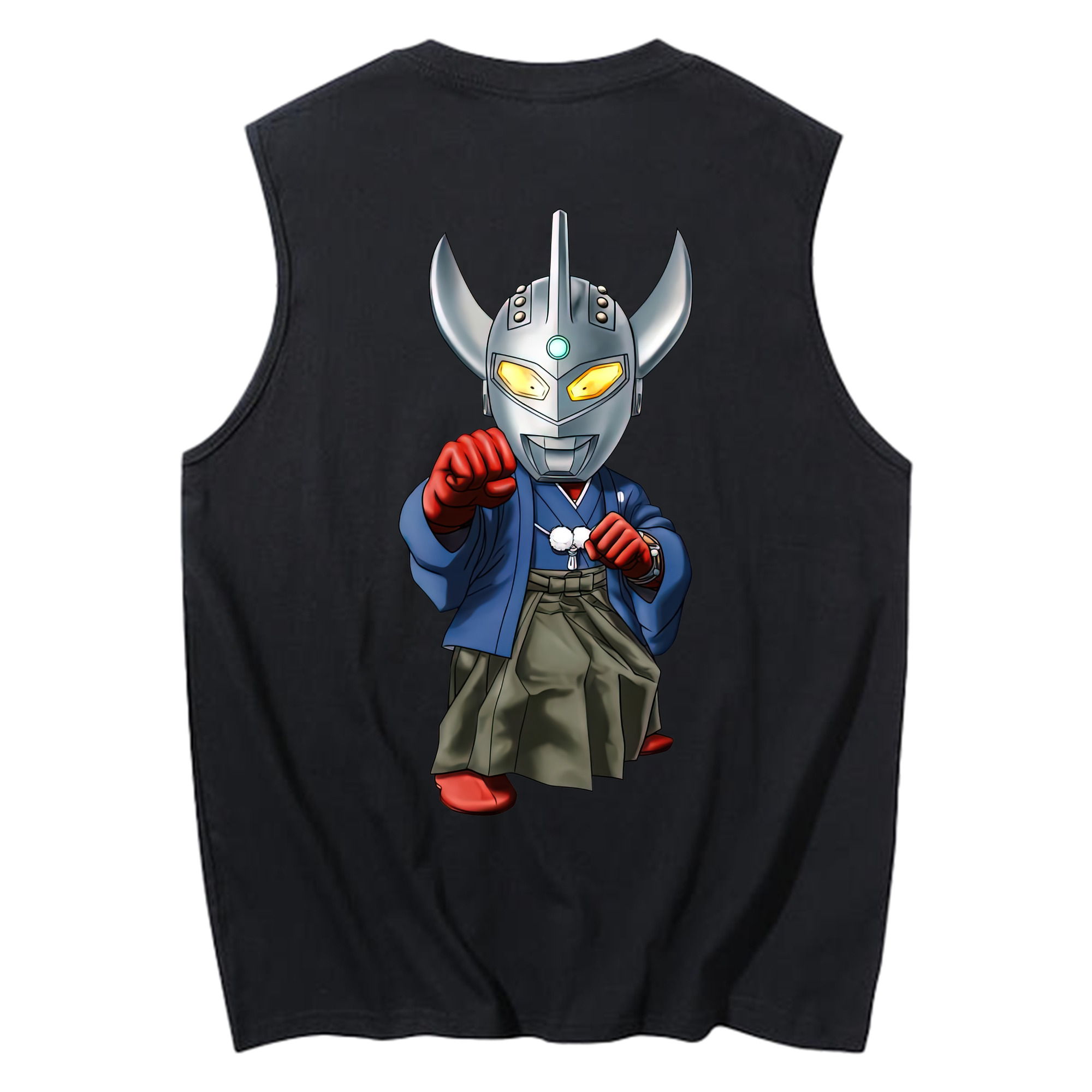 （画像用） ウルトラマン Ultraman コットン100％タンクトップ（背面プリント）