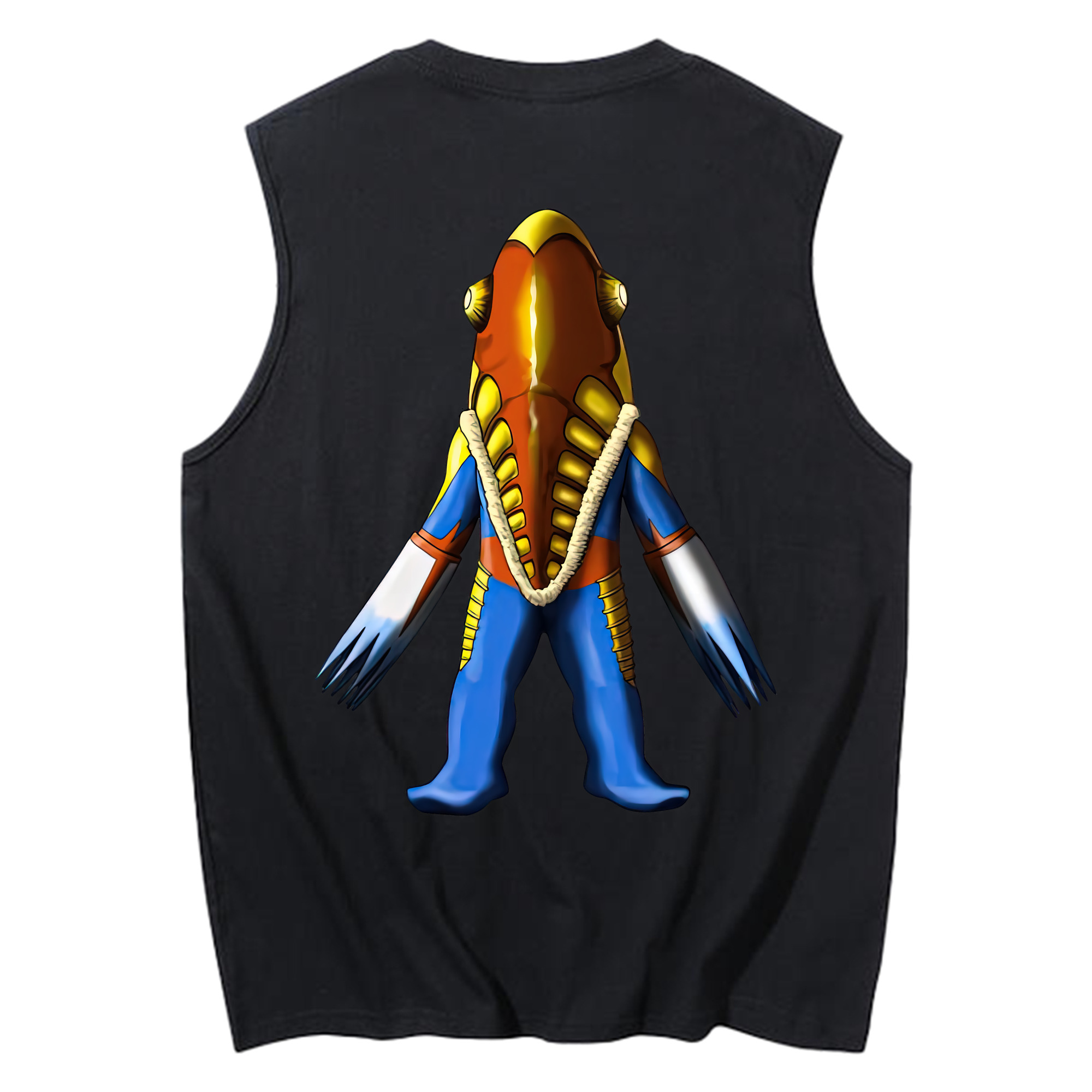 （画像用） ウルトラマン Ultraman コットン100％タンクトップ（背面プリント）