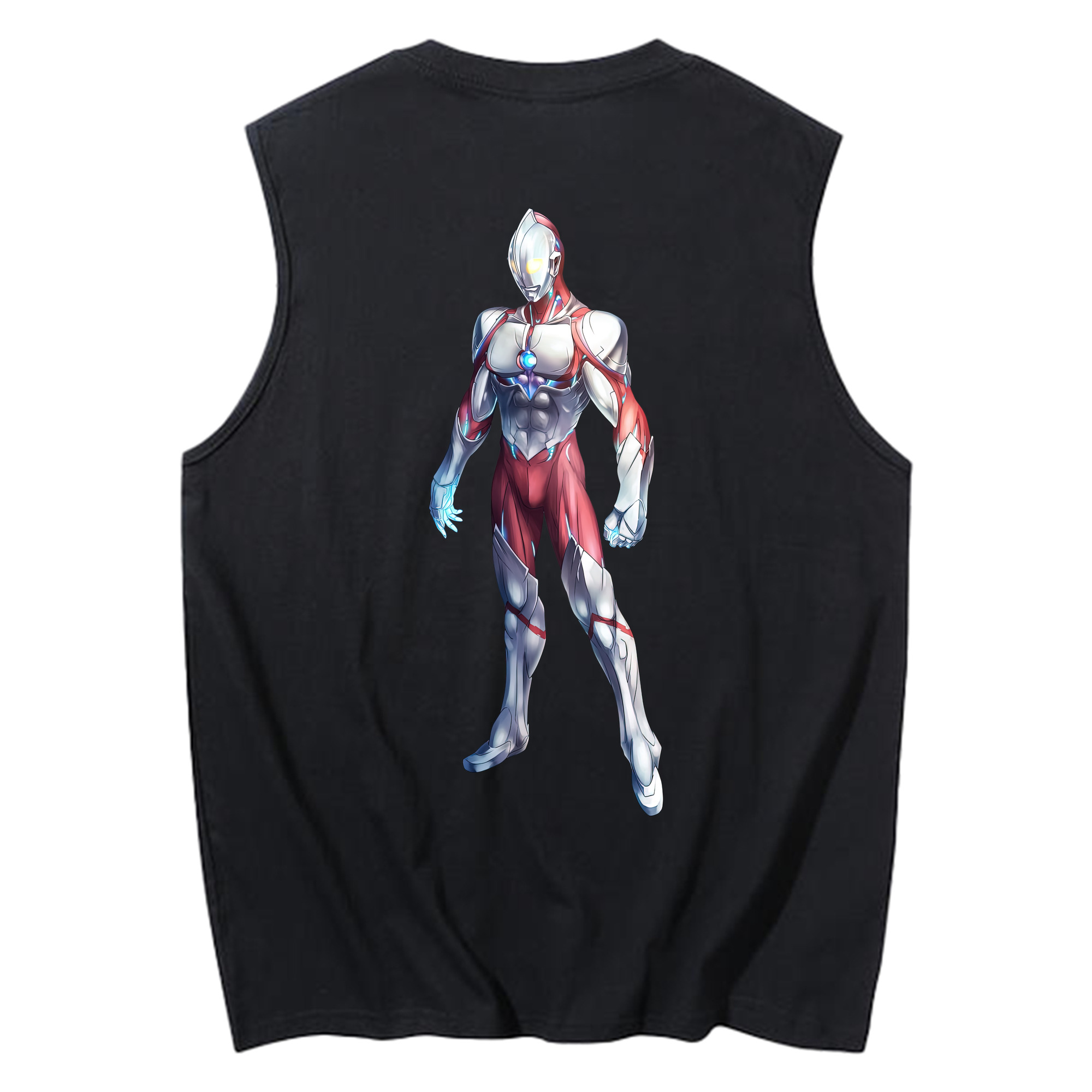 （画像用） ウルトラマン Ultraman コットン100％タンクトップ（背面プリント）