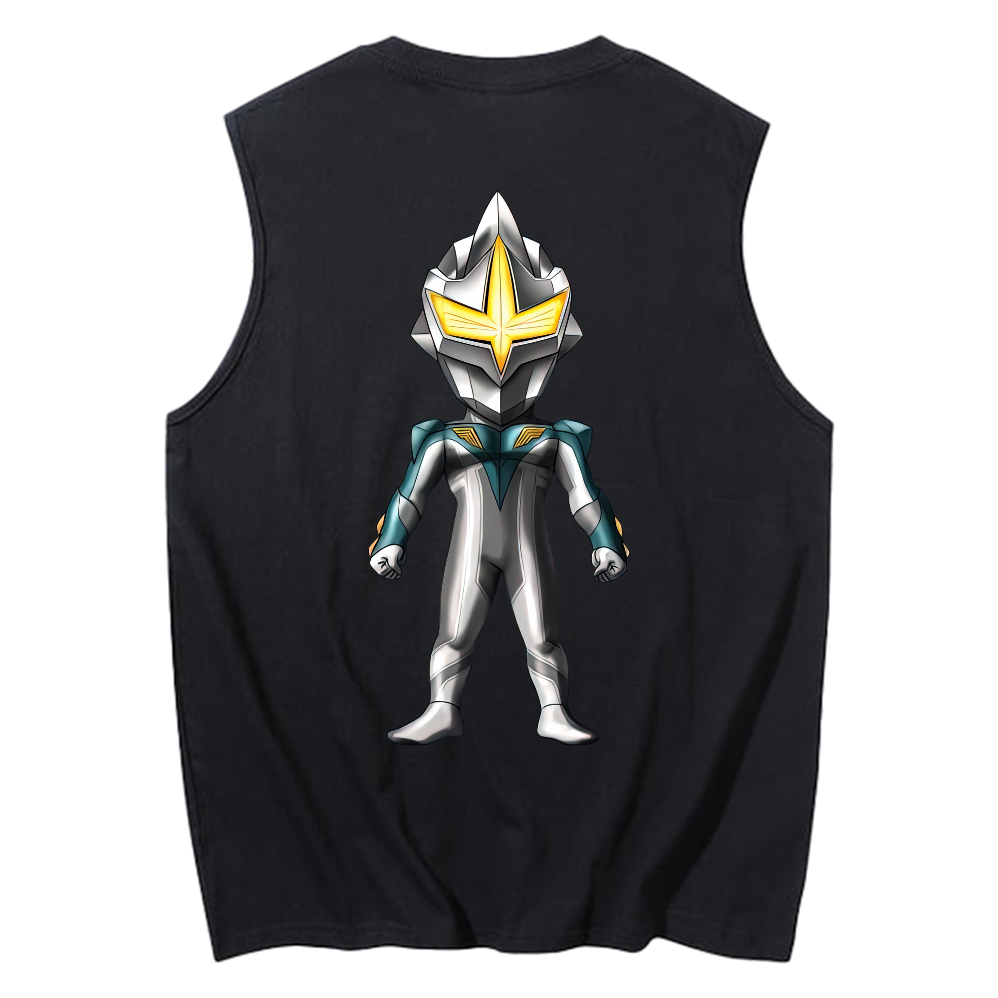 （画像用） ウルトラマン Ultraman コットン100％タンクトップ（背面プリント）
