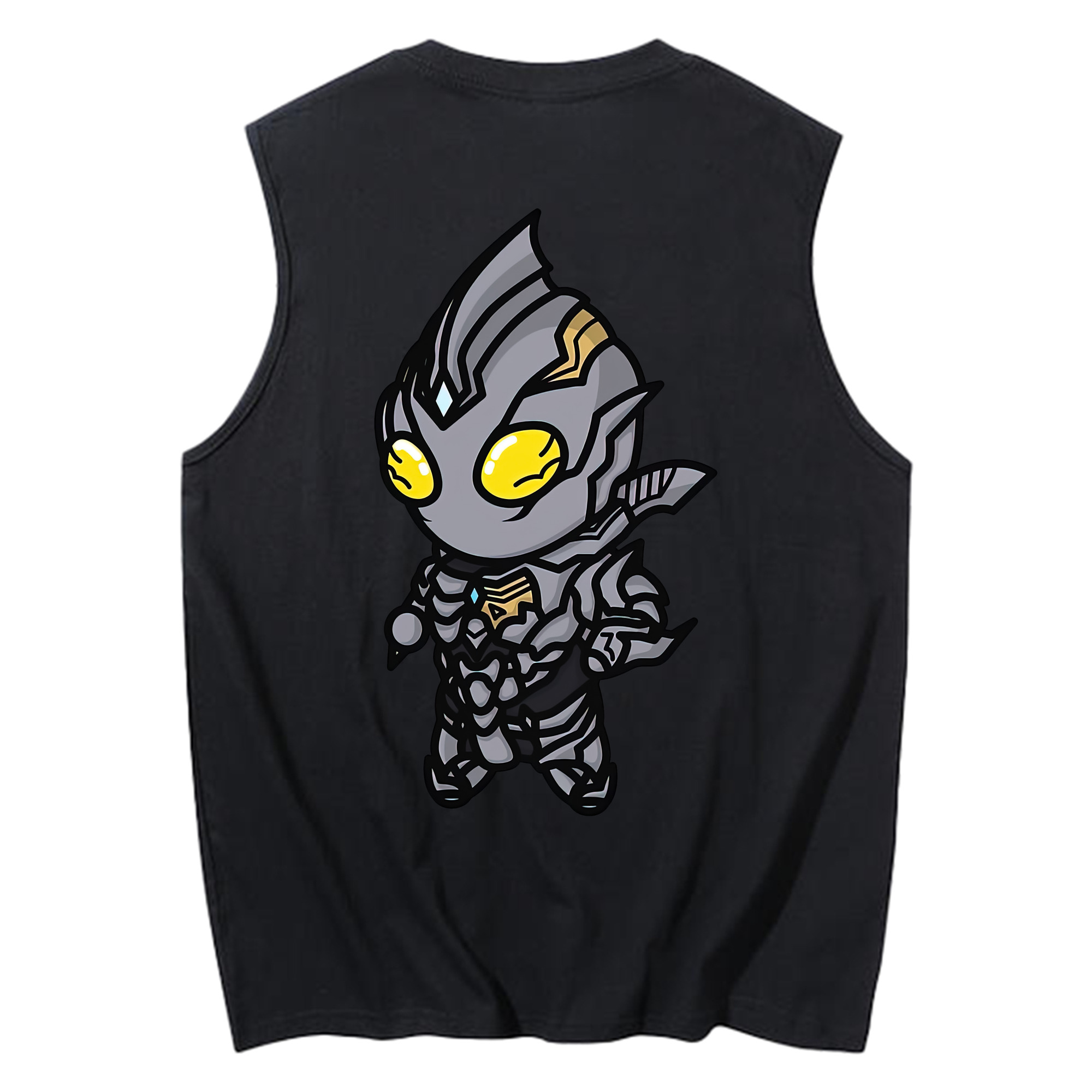 （画像用） ウルトラマン Ultraman コットン100％タンクトップ（背面プリント）