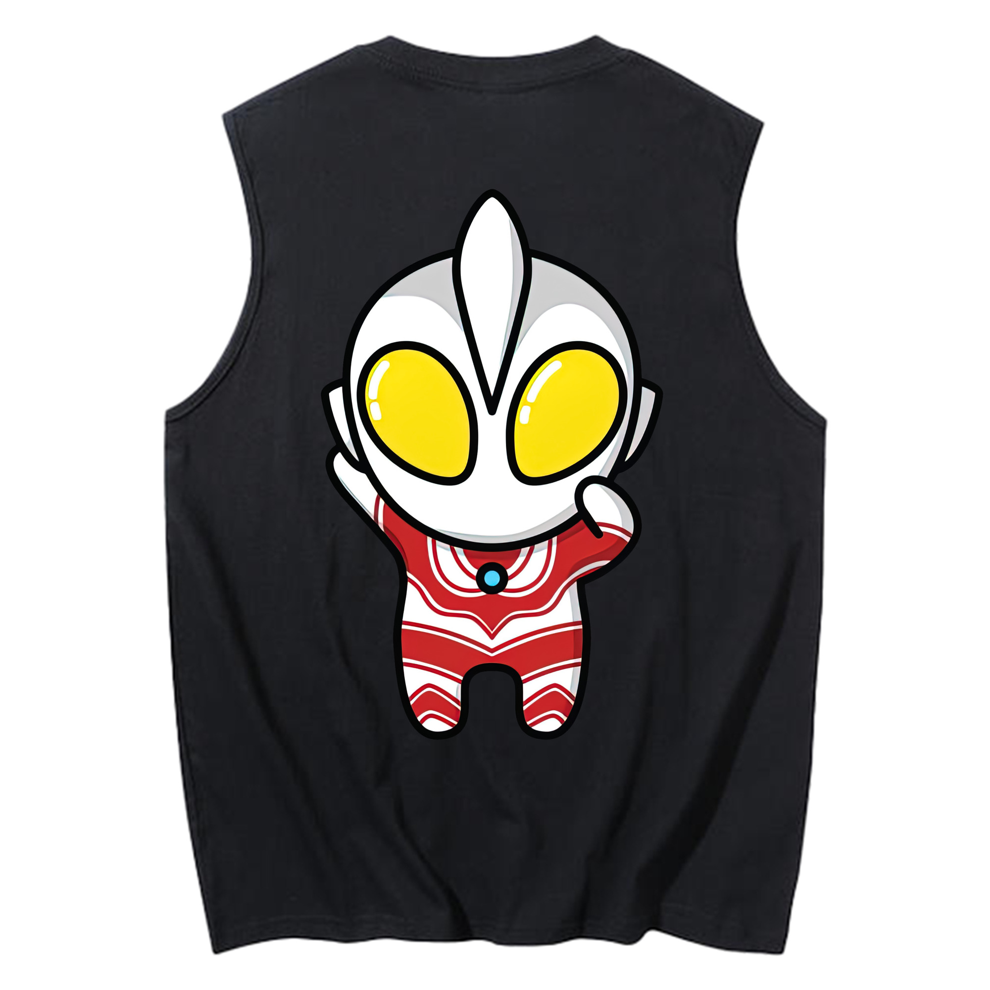 （画像用） ウルトラマン Ultraman コットン100％タンクトップ（背面プリント）