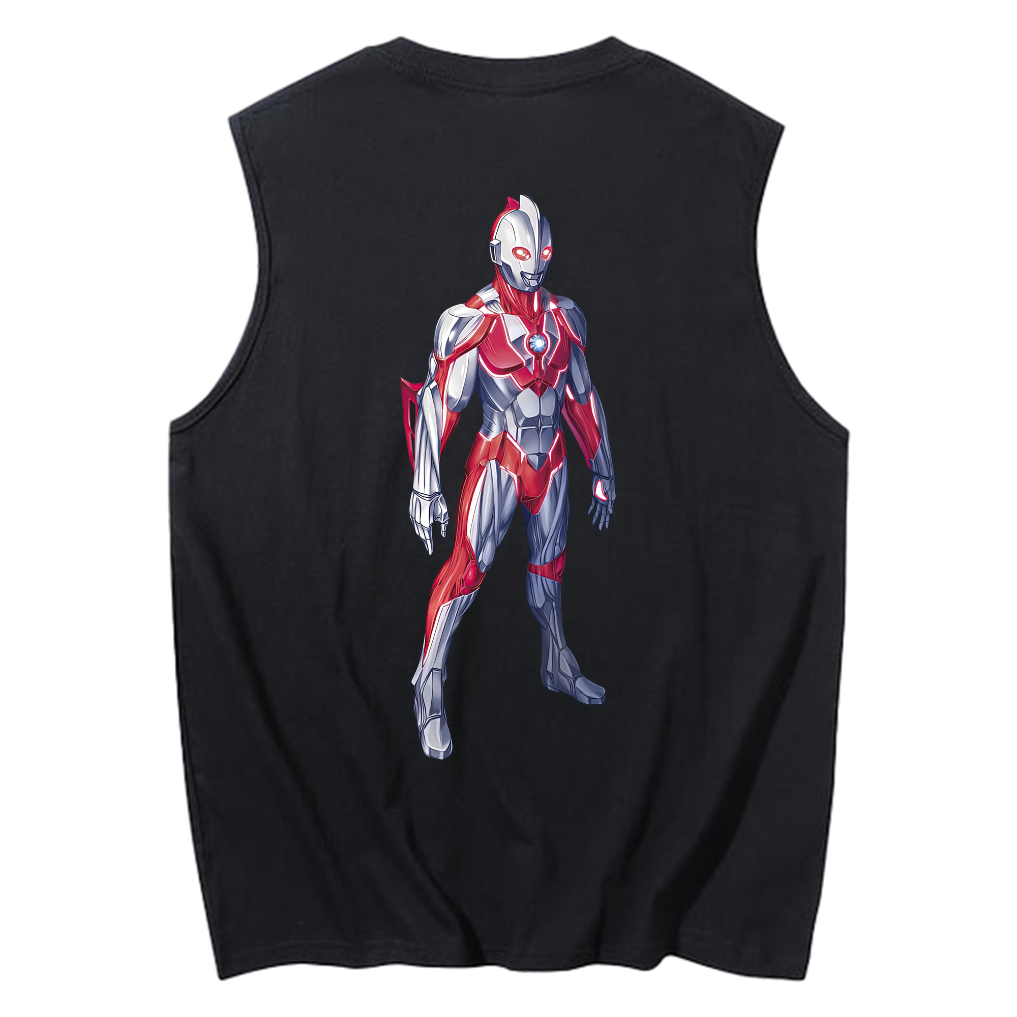 （画像用） ウルトラマン Ultraman コットン100％タンクトップ（背面プリント）