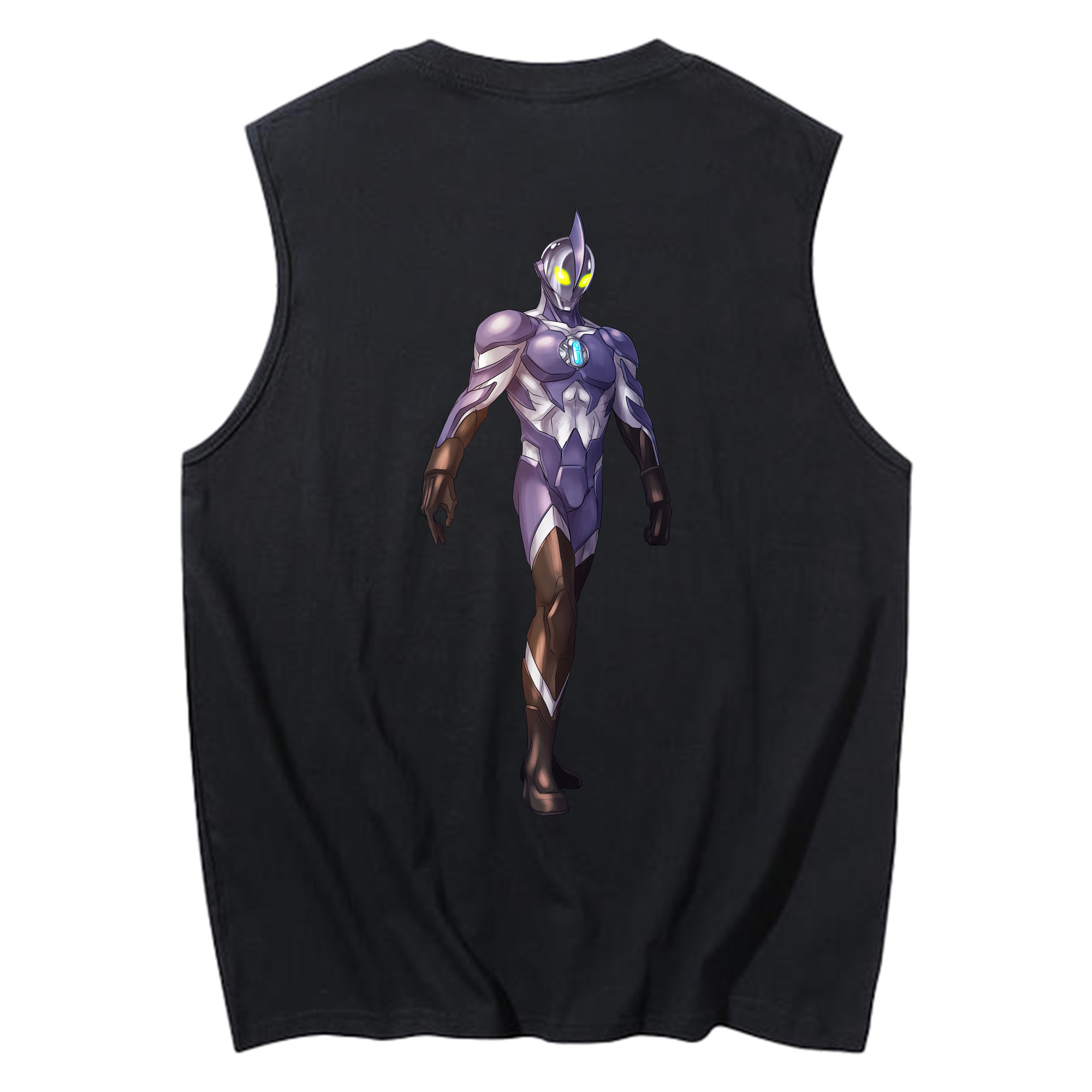 （画像用） ウルトラマン Ultraman コットン100％タンクトップ（背面プリント）
