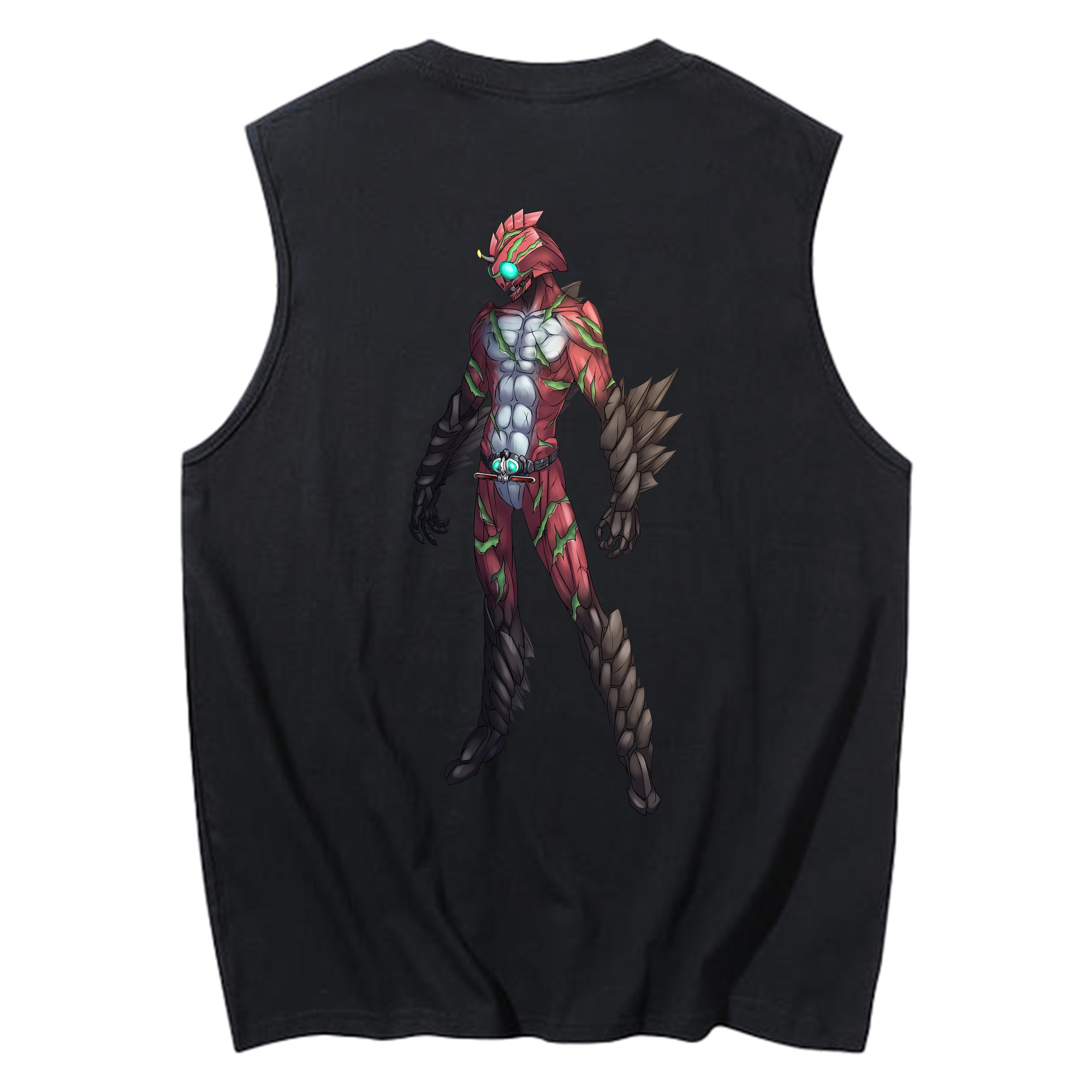 （画像用） ウルトラマン Ultraman コットン100％タンクトップ（背面プリント）
