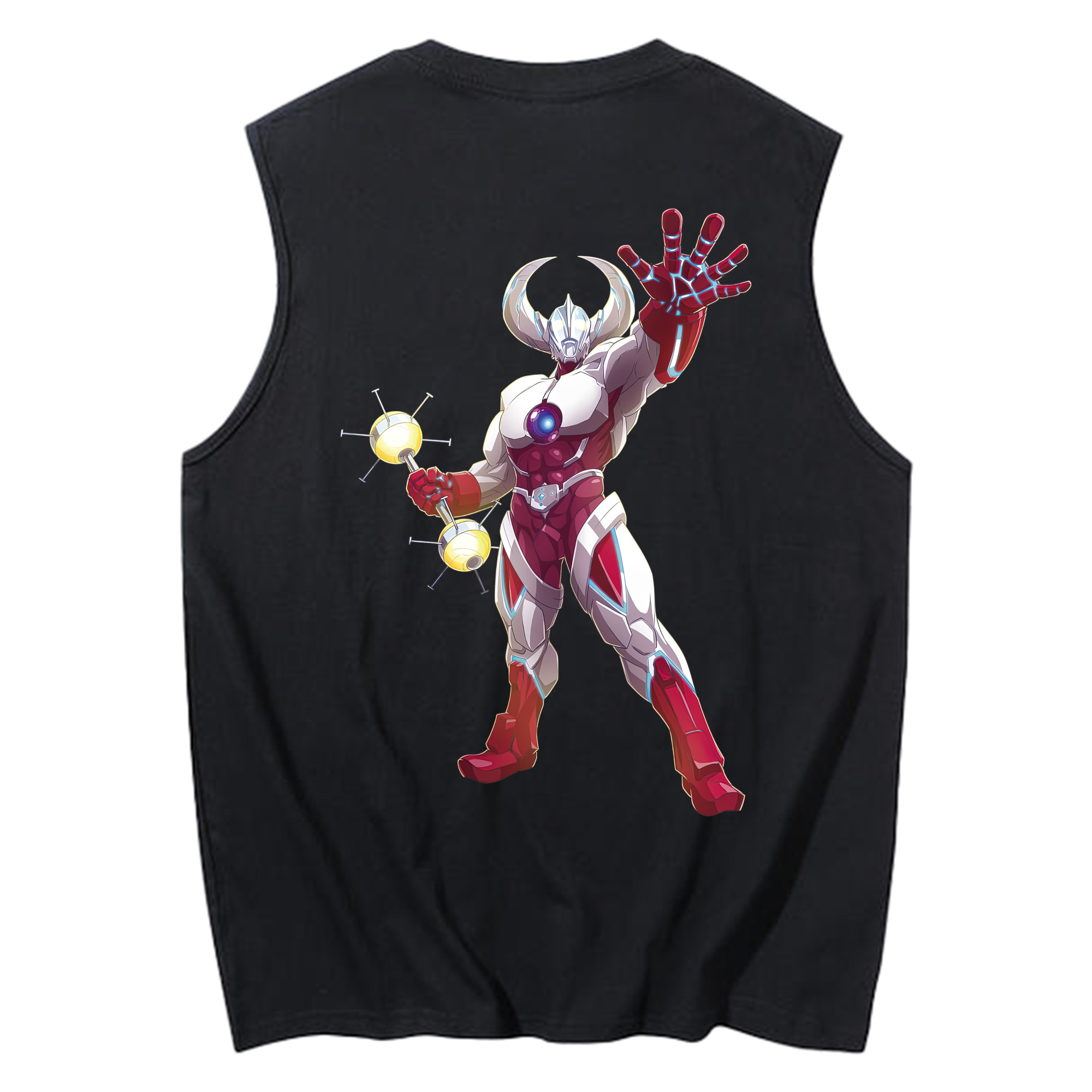 （画像用） ウルトラマン Ultraman コットン100％タンクトップ（背面プリント）