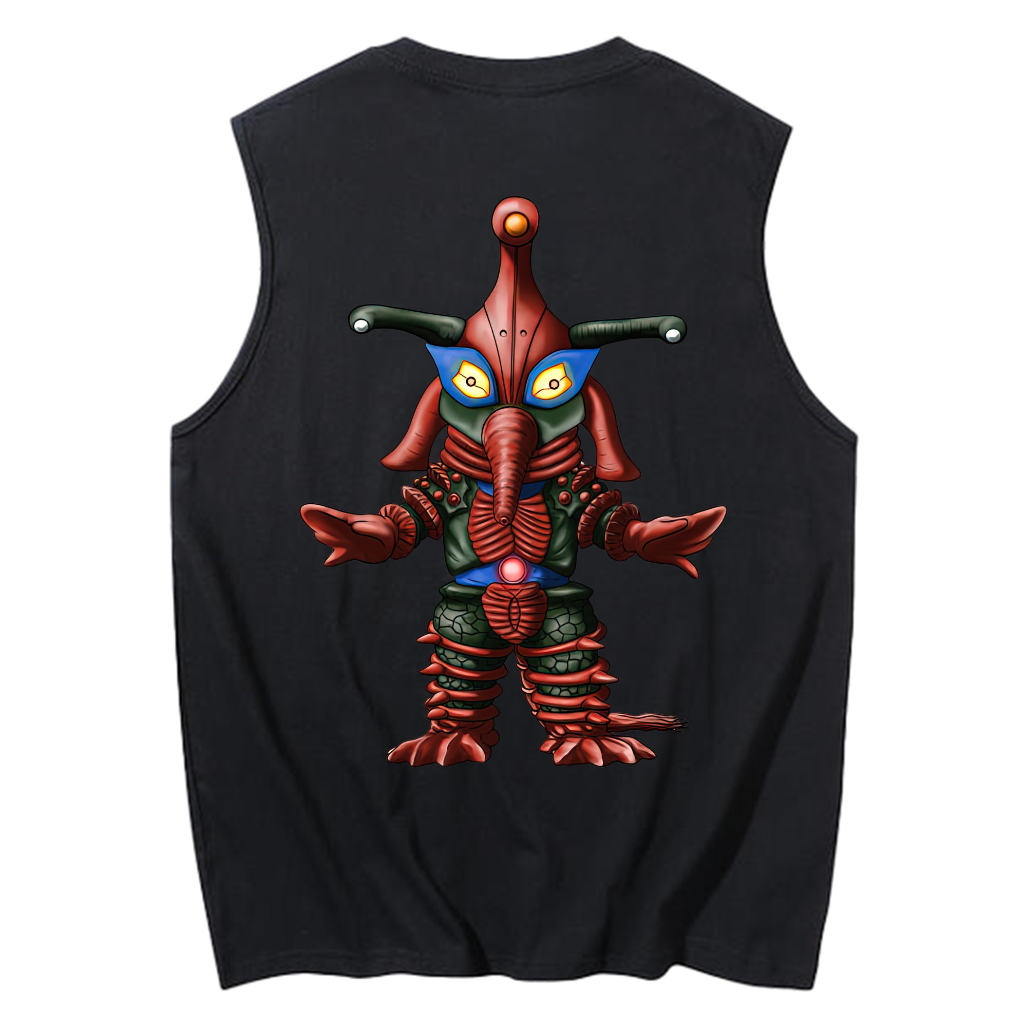（画像用） ウルトラマン Ultraman コットン100％タンクトップ（背面プリント）