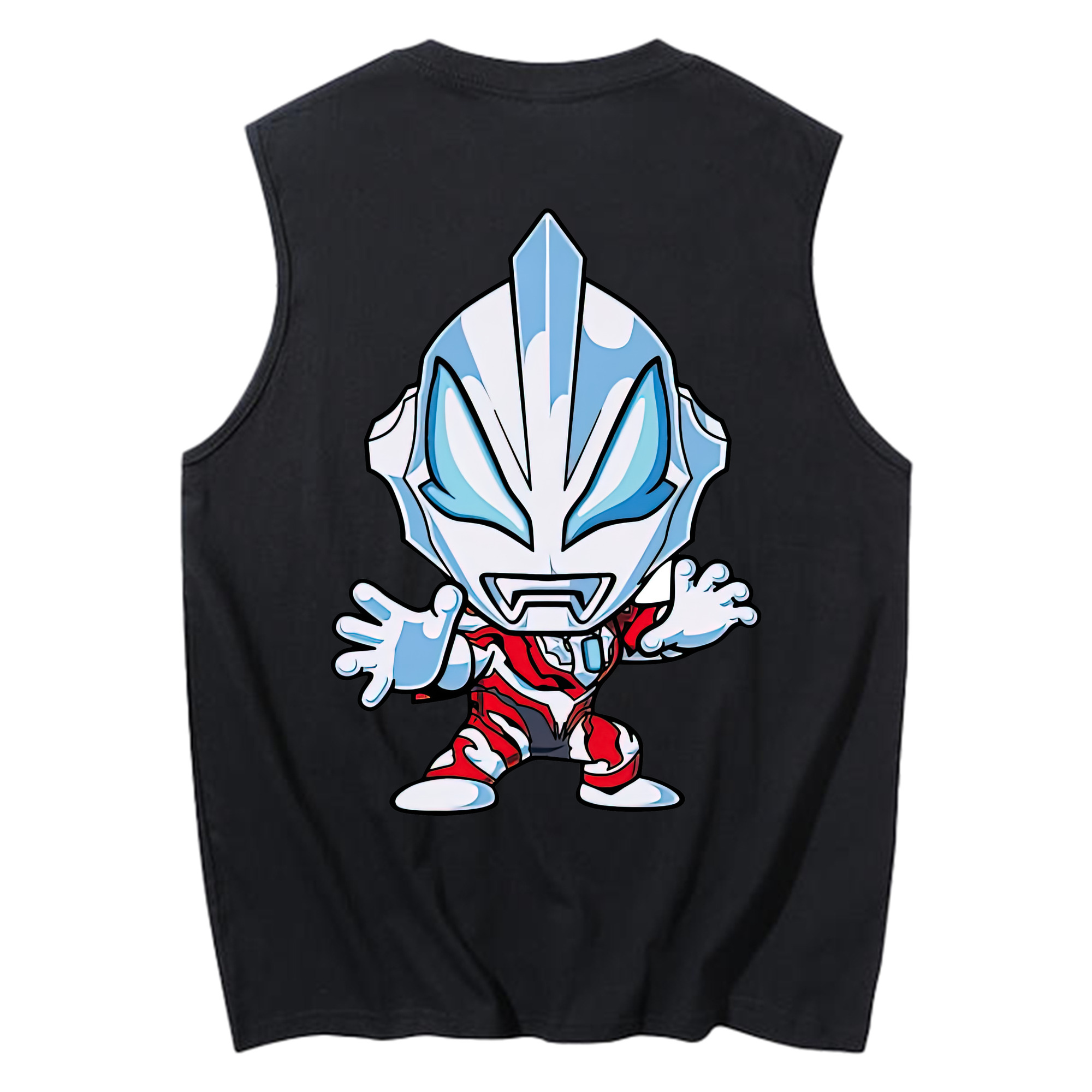 （画像用） ウルトラマン Ultraman コットン100％タンクトップ（背面プリント）