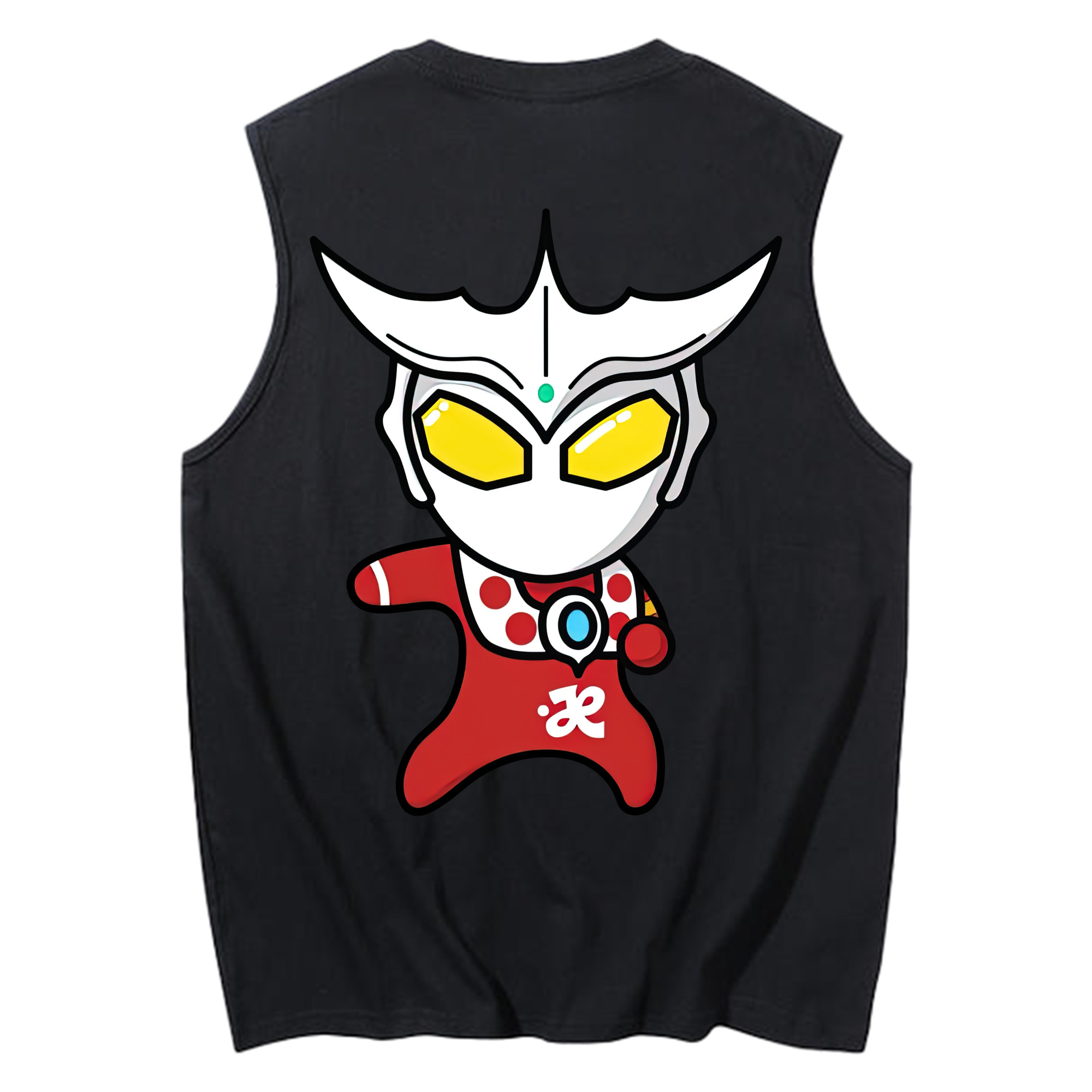 （画像用） ウルトラマン Ultraman コットン100％タンクトップ（背面プリント）