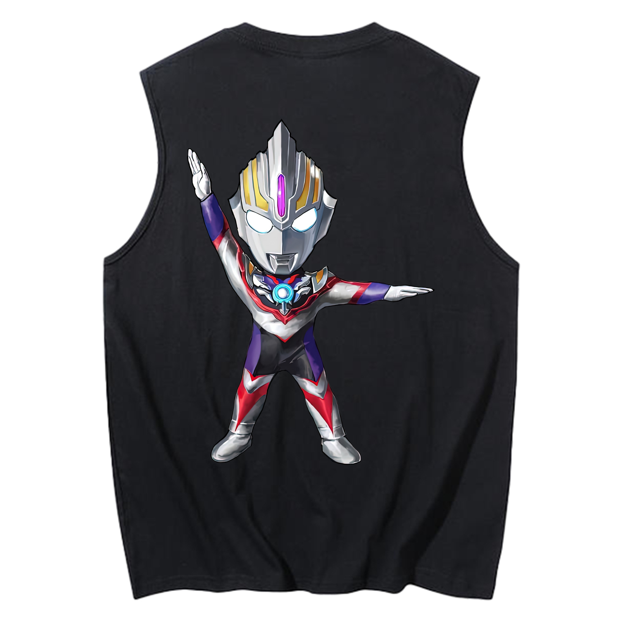 （画像用） ウルトラマン Ultraman コットン100％タンクトップ（背面プリント）