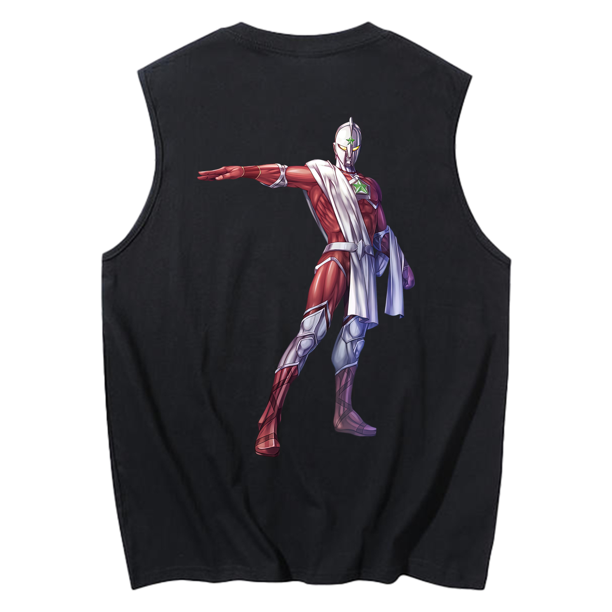 （画像用） ウルトラマン Ultraman コットン100％タンクトップ（背面プリント）