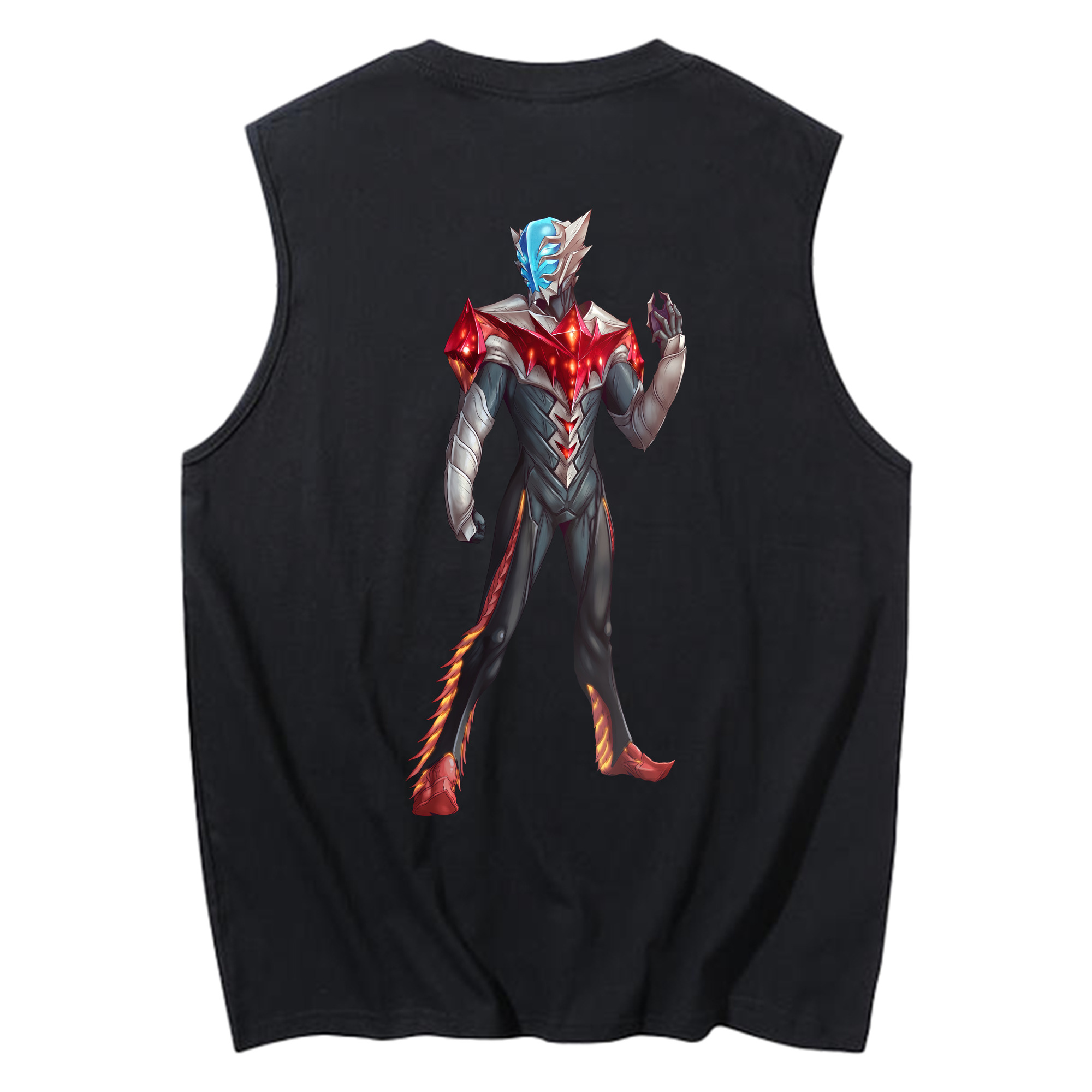 （画像用） ウルトラマン Ultraman コットン100％タンクトップ（背面プリント）