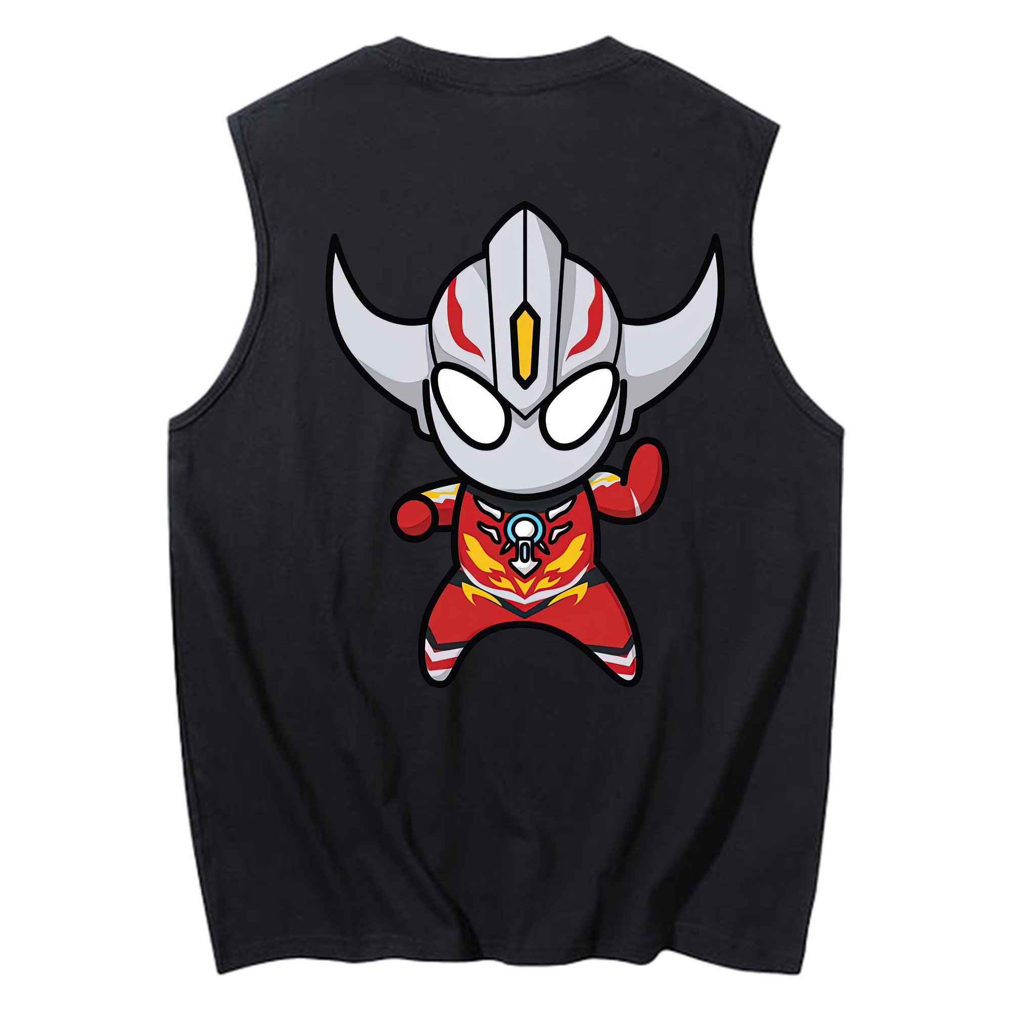 （画像用） ウルトラマン Ultraman コットン100％タンクトップ（背面プリント）