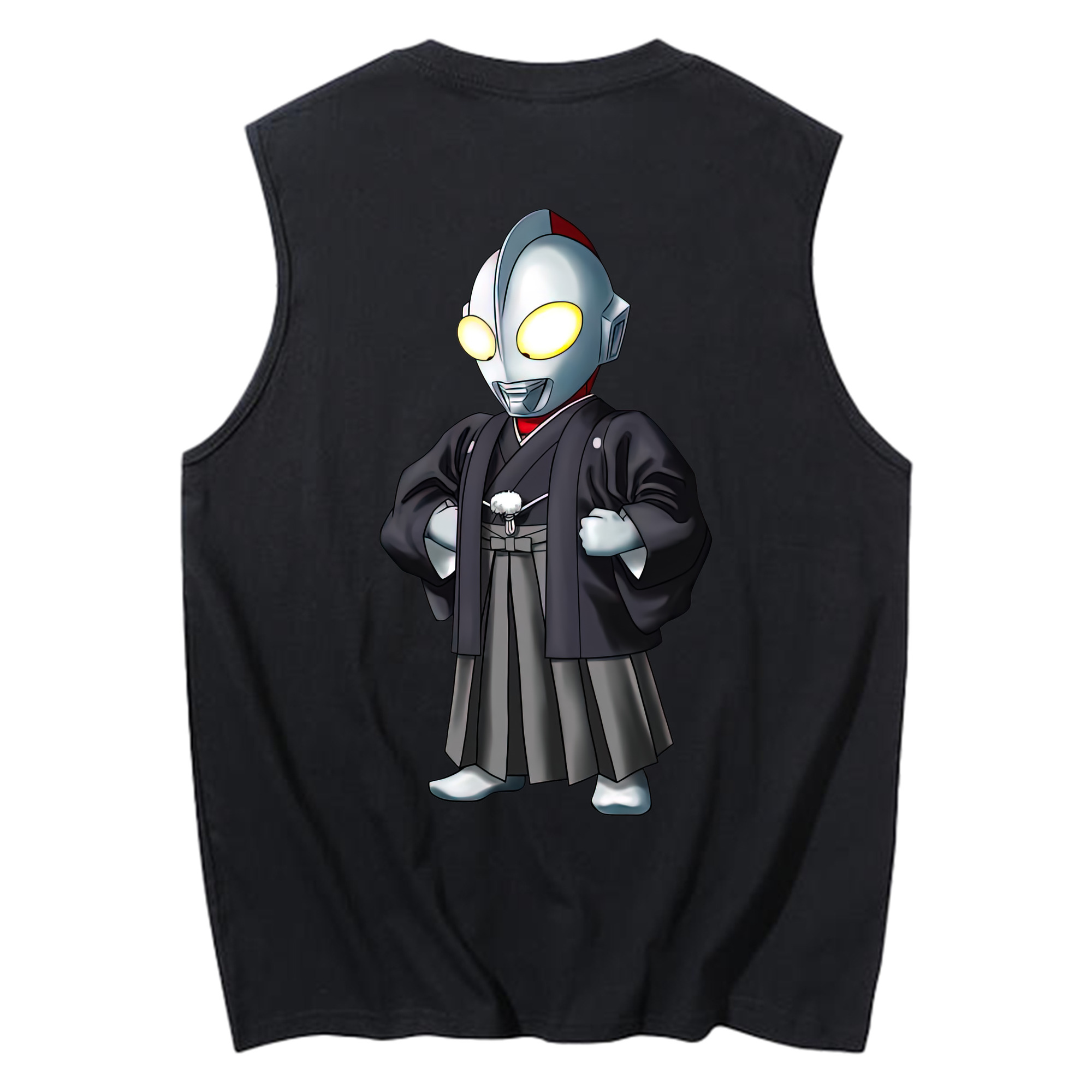 （画像用） ウルトラマン Ultraman コットン100％タンクトップ（背面プリント）