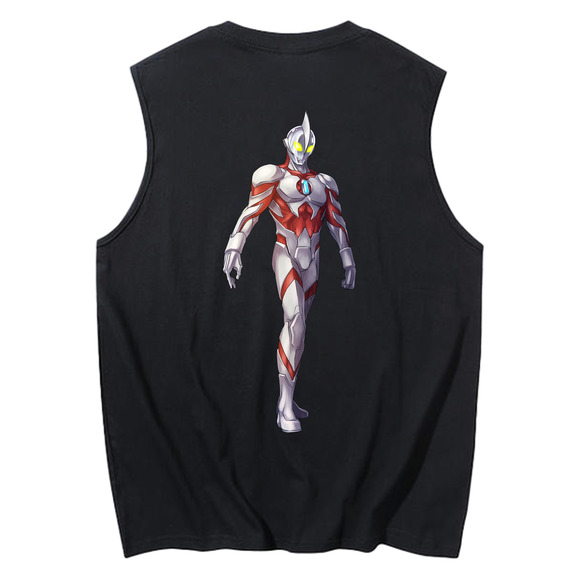 （画像用） ウルトラマン Ultraman コットン100％タンクトップ（背面プリント）