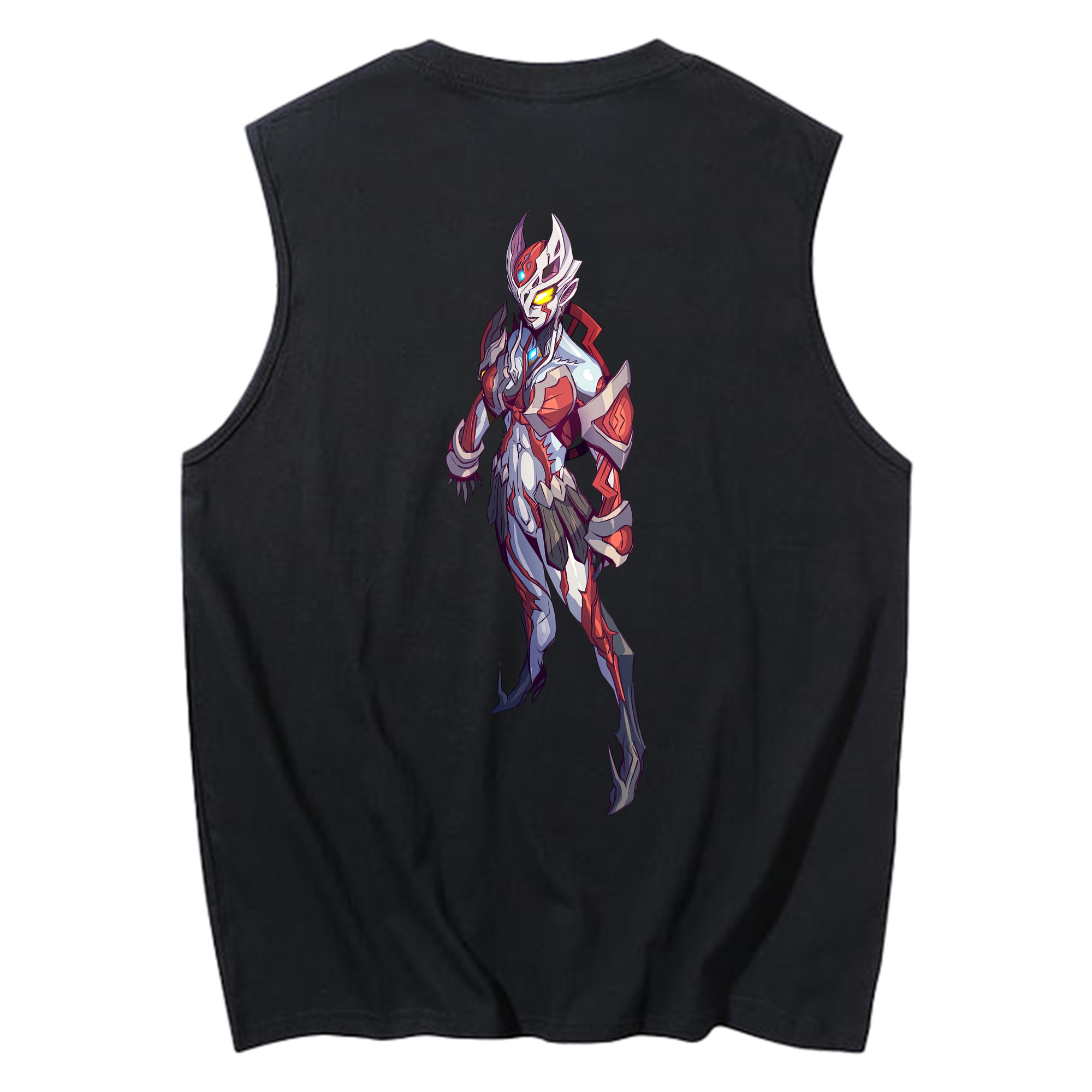 （画像用） ウルトラマン Ultraman コットン100％タンクトップ（背面プリント）
