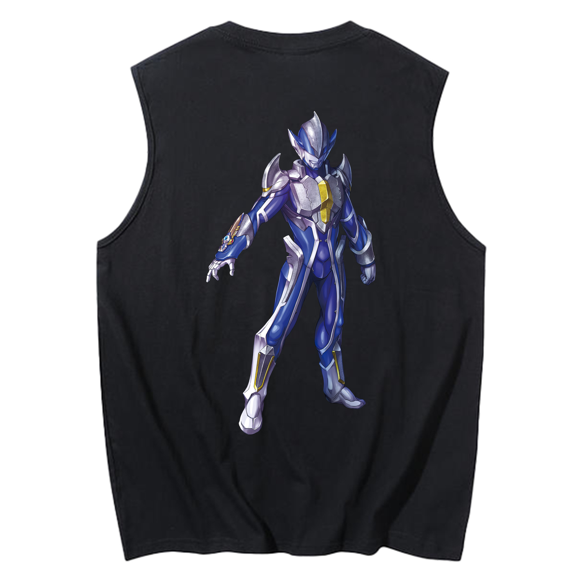 （画像用） ウルトラマン Ultraman コットン100％タンクトップ（背面プリント）