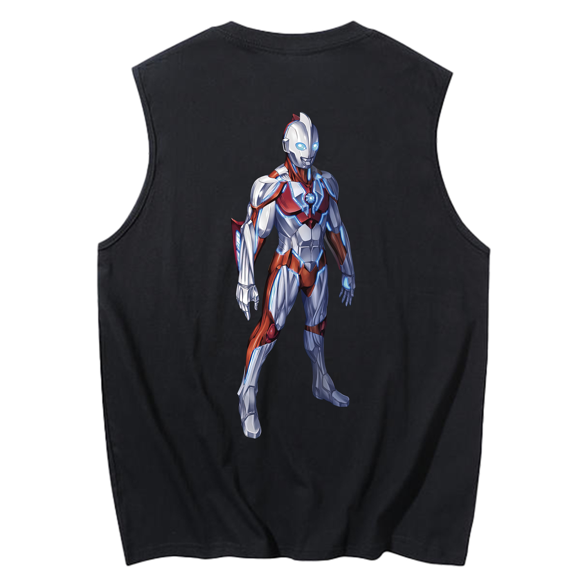 （画像用） ウルトラマン Ultraman コットン100％タンクトップ（背面プリント）